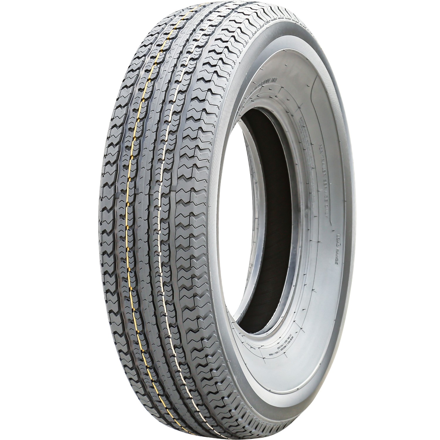 4 Tires Grandforce ST-007 Semi-Steel ST 205/75R14 Load D 8 Ply Trailer