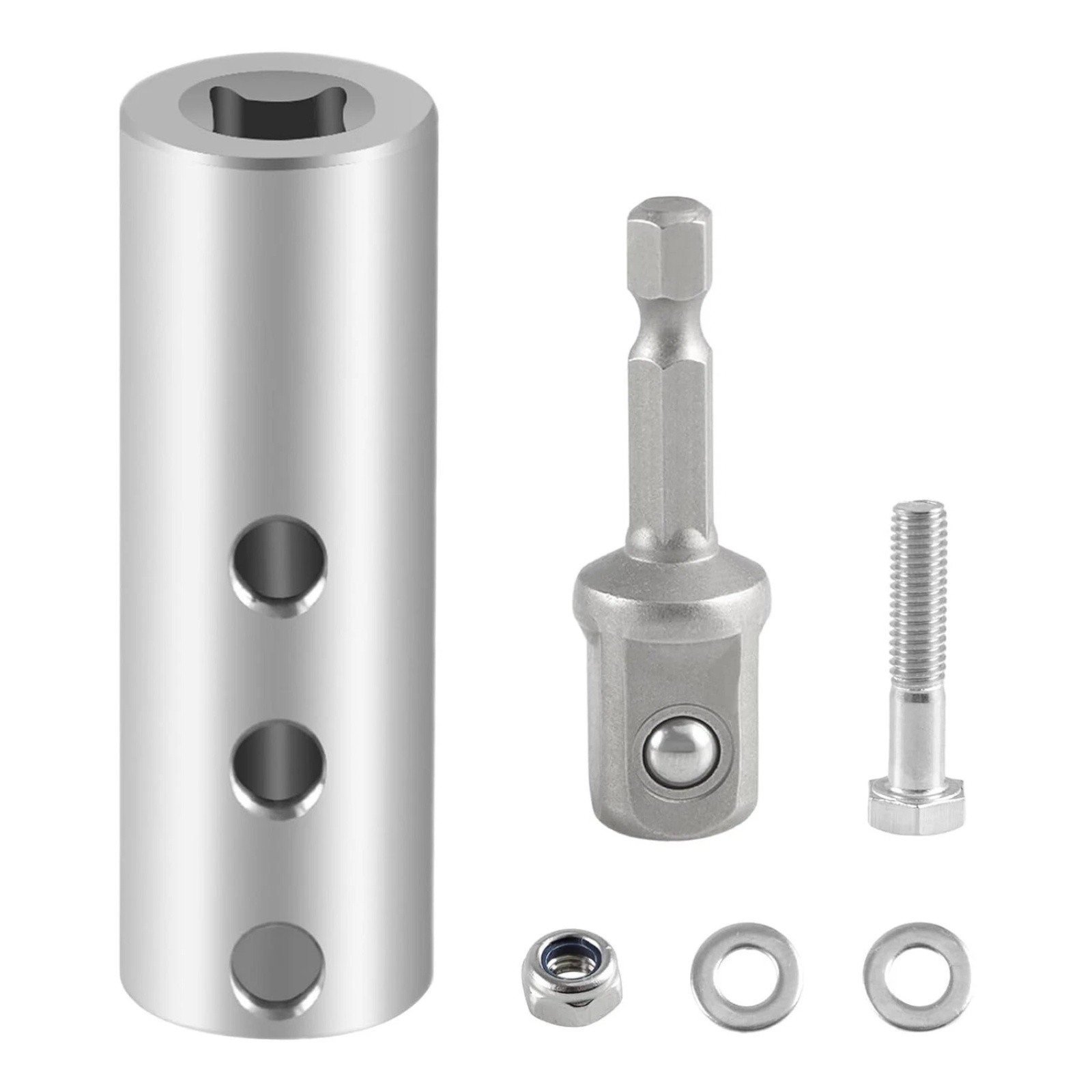 Trailer Jack Electric Drill Adapter Accessory with 1/2 Inch Socket Adapter New