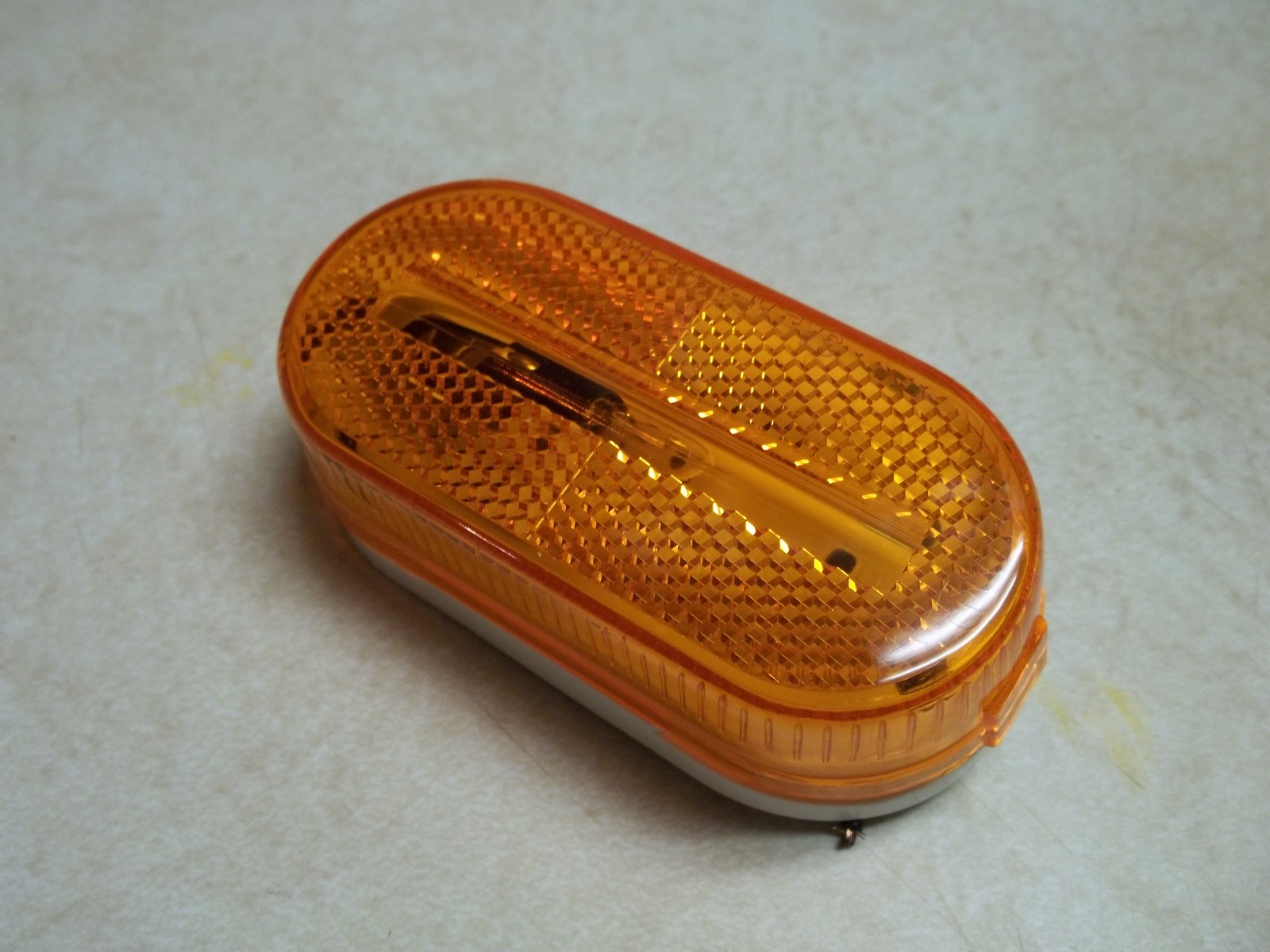 (4) Amber Clearance/side Marker Light RV Trailer Truck Utility cargo dump