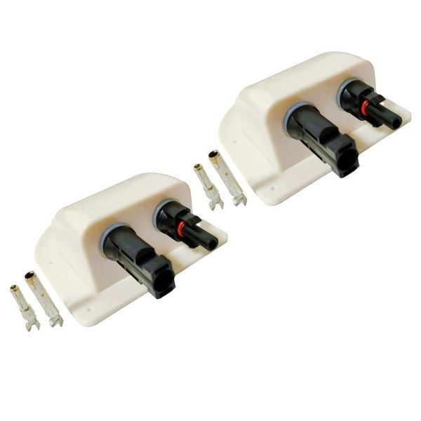 Sleek Design 2 PCS IP68 Rated Junction Box for Solar Panel Connections