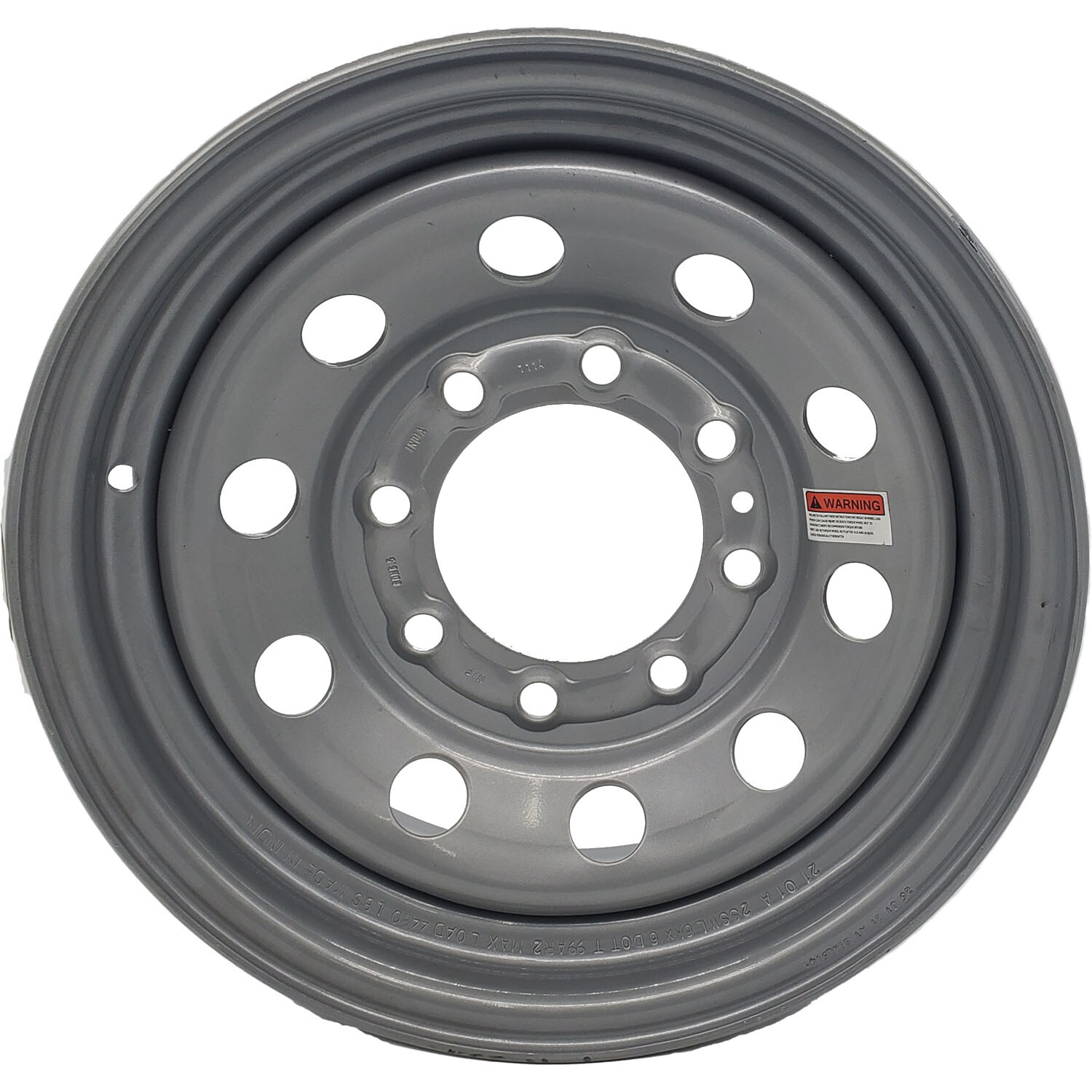 Carlisle 16×6 8 on 6.5 Modular Steel Wheel – Silver
