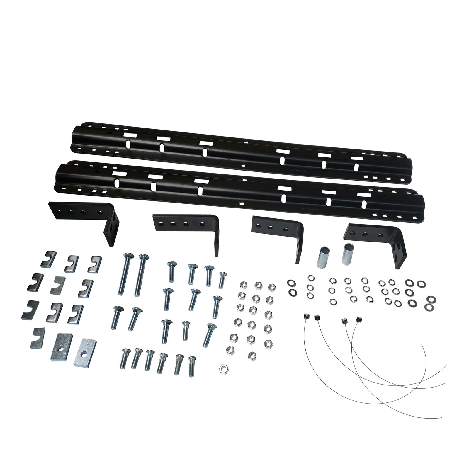 20K 5th Fifth Wheel Mounting Rail Kit Trailer Hitch Mount Steel for Reese Pro