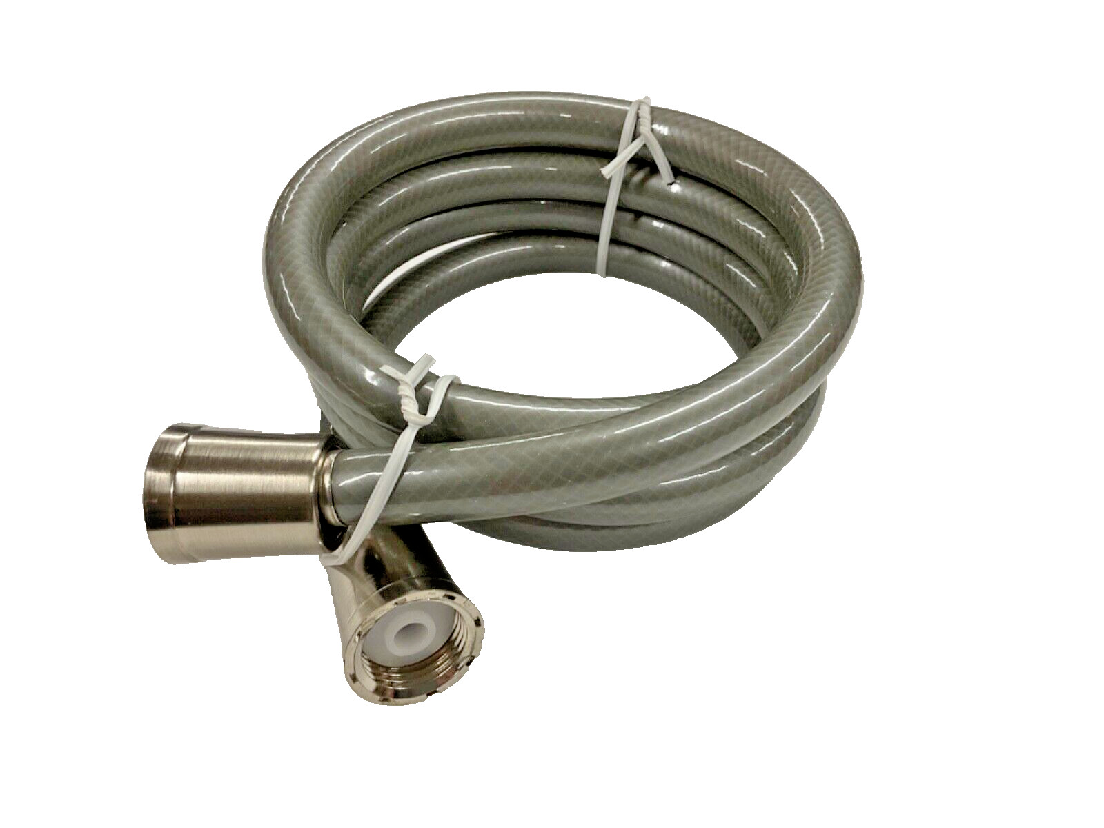 RV Shower Hose Only Brushed Satin Nickel Replacement 60″ Long Trailer