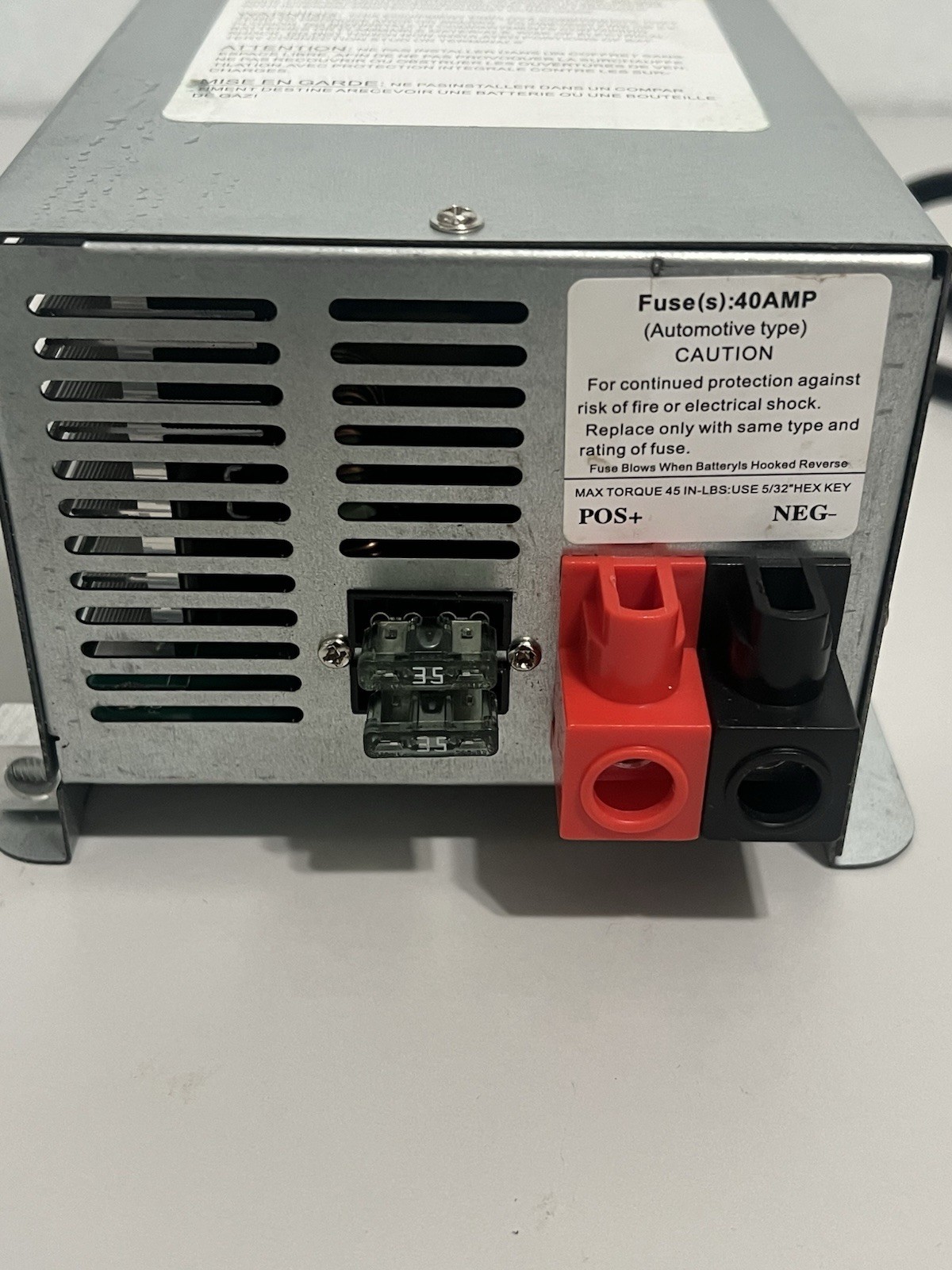 WFCO WF9855 WF-9800 Series Deck-Mount Converter/Charger – 55 Amp