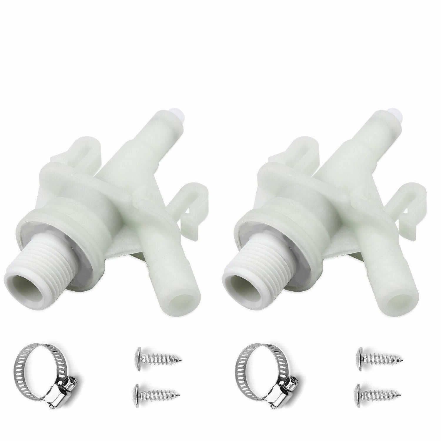 2X Upgraded For Dometic Pedal Flush Toilet Water Valve RV #385311641 300 310 320