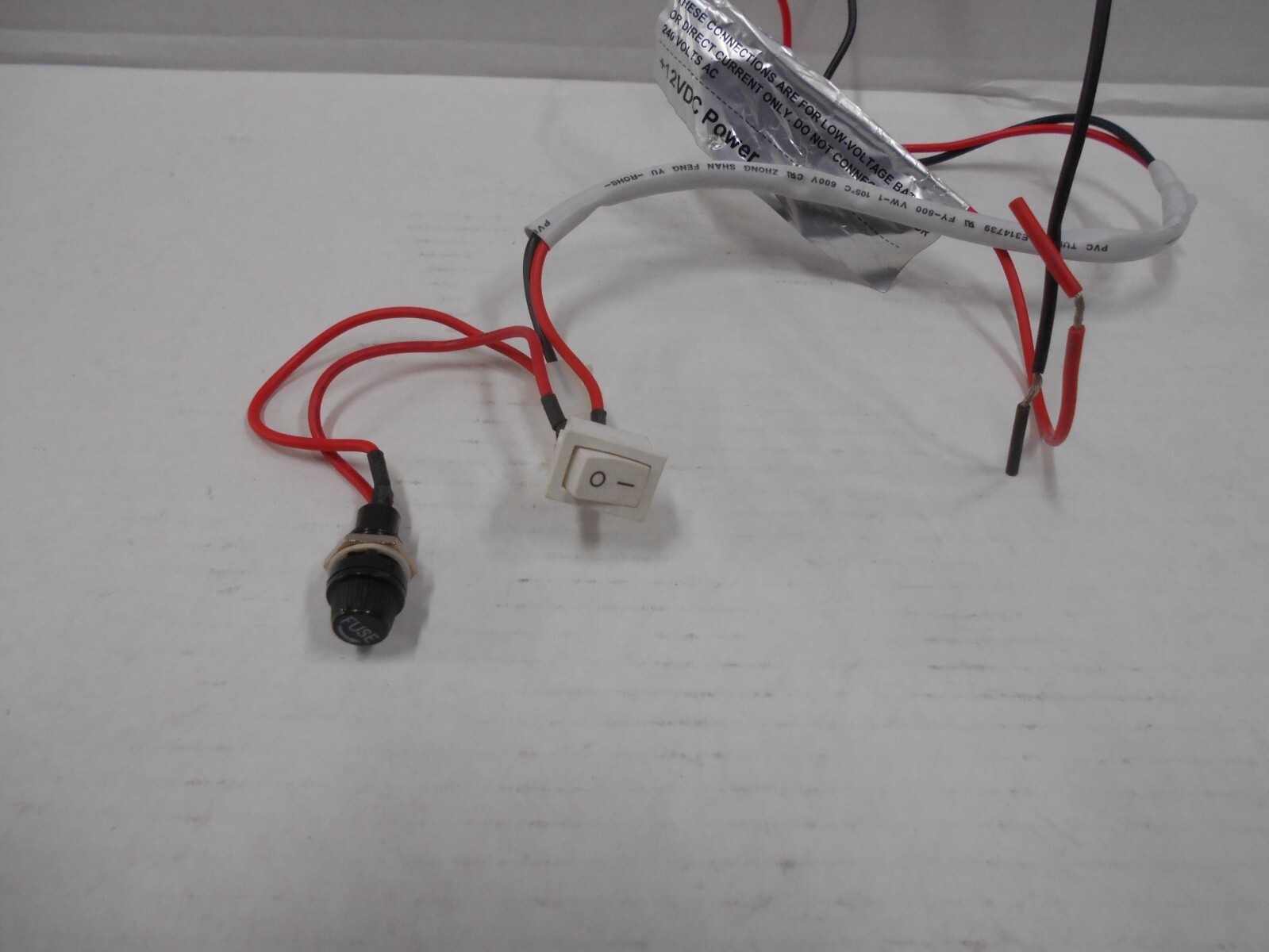 *GIRARD TANKLESS WATER HEATER GSWH-2 POWER SWITCH WIRE FUSE HOLDER FREE SHIP