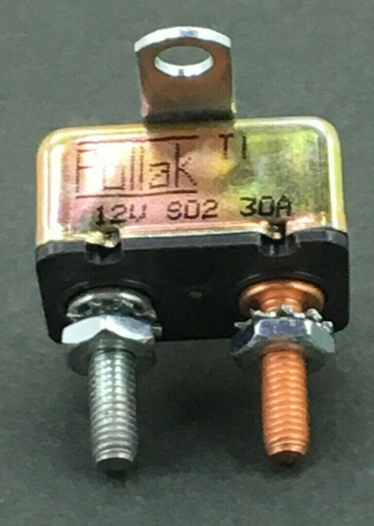 Pollak 54-230 Replacement Circuit Breaker 12 Vott 30 Amps For RV, Campers, Truck