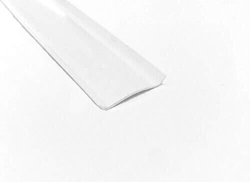 White Vinyl 5/8″ Insert Molding Trim Screw Cover RV Camper Travel Trailer 50 ft