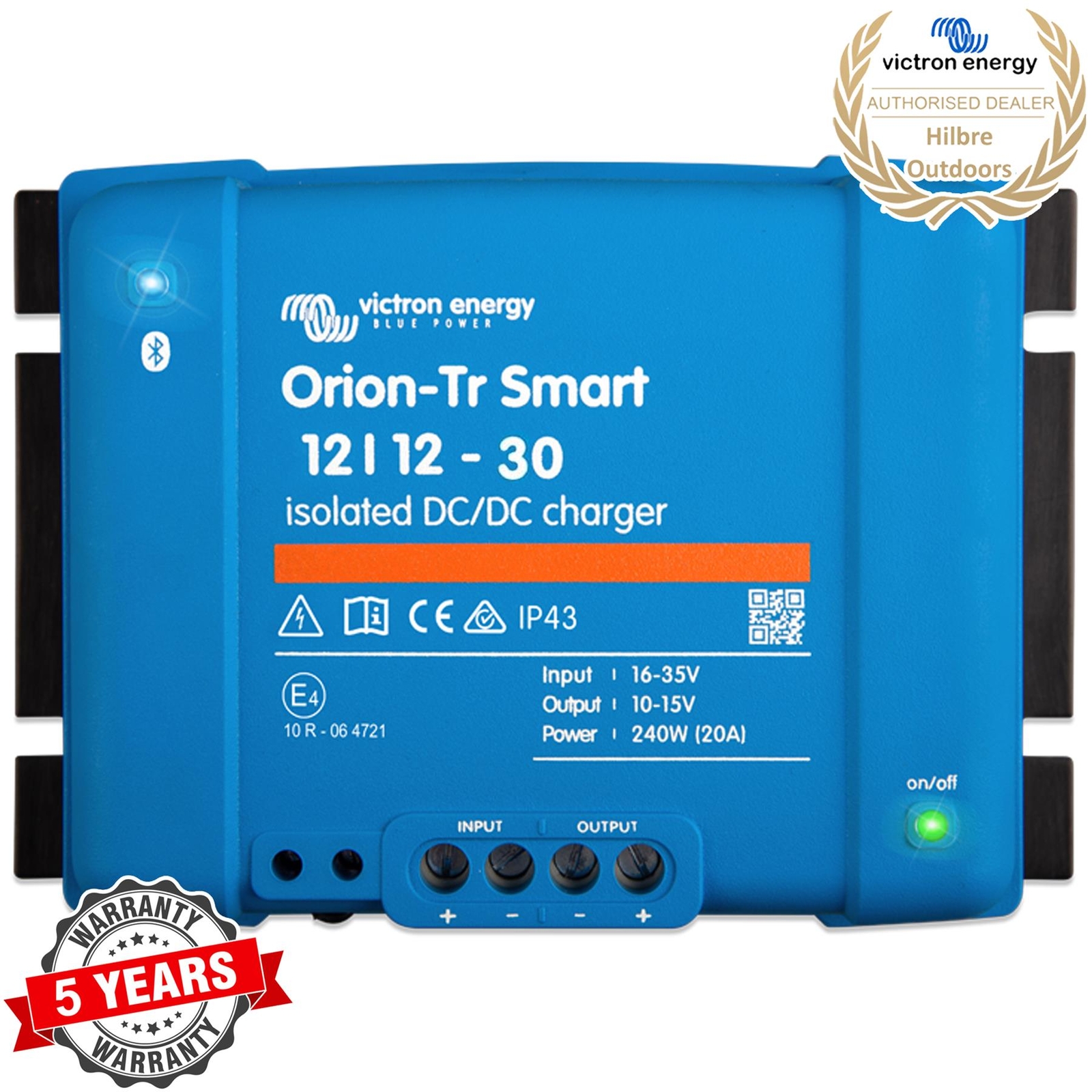 VICTRON ORION-TR ISOLATED DC-DC 12V 30 AMP BATTERY TO BATTERY CHARGER