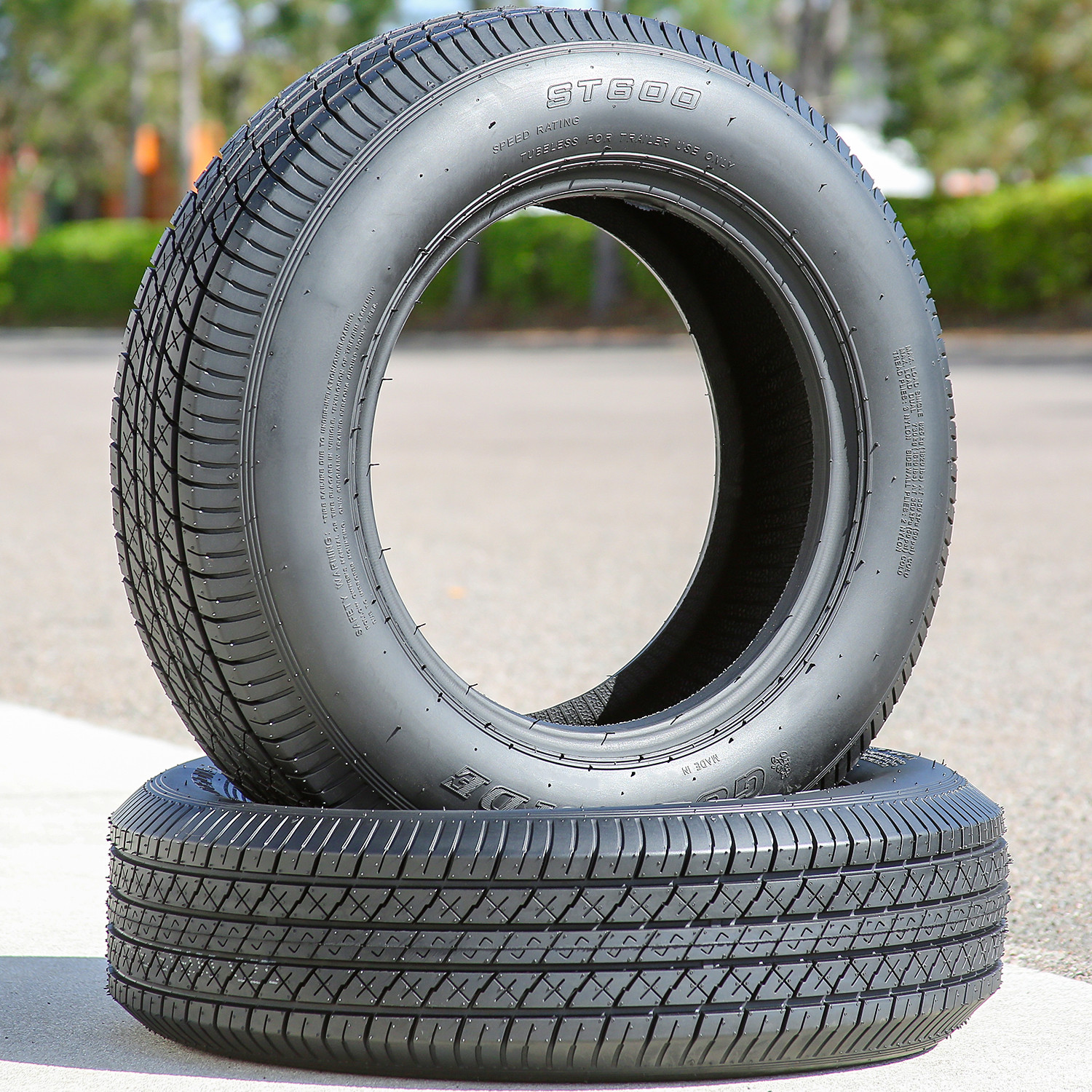 2 Tires Goodride ST600 ST 175/80D13 Load C 6 Ply Trailer