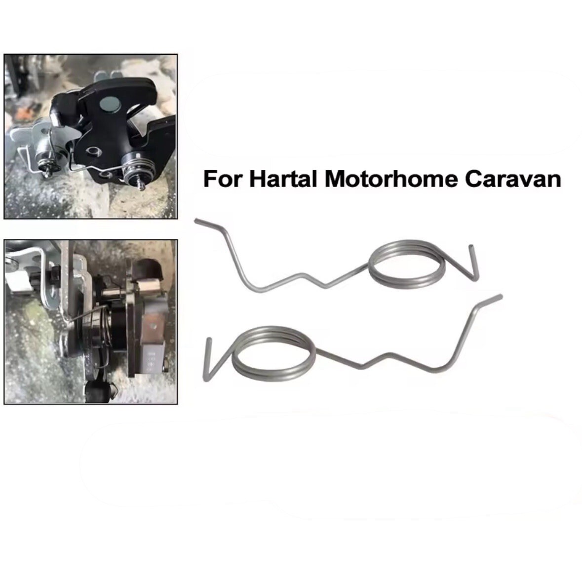 2x Door Lock Springs Fits Hartal Motorhome Caravan Camper Spare Part Set of 2