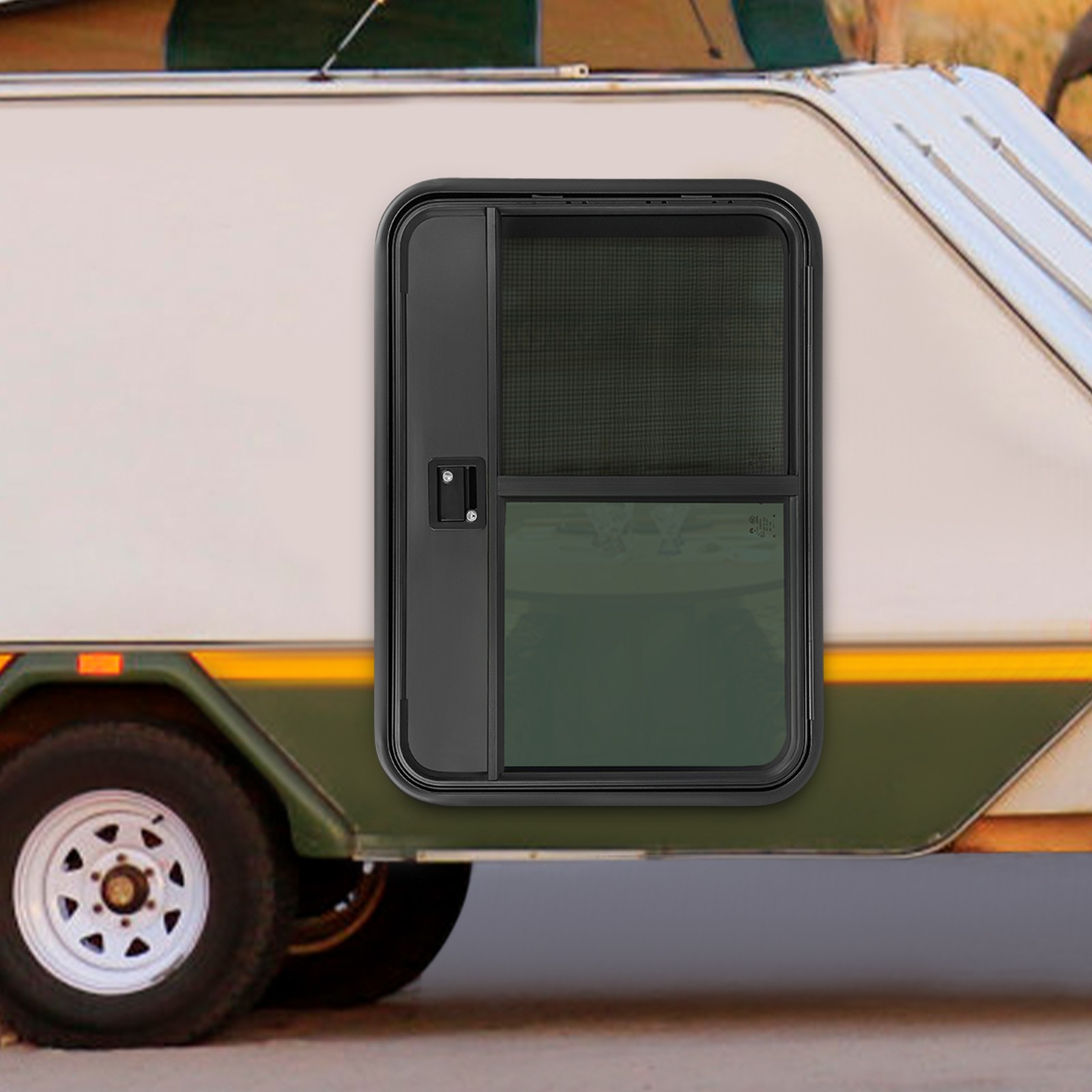 RV Camper Teardrop Trailer Door, Left Driver Side Trailer RV Camper Entry Door