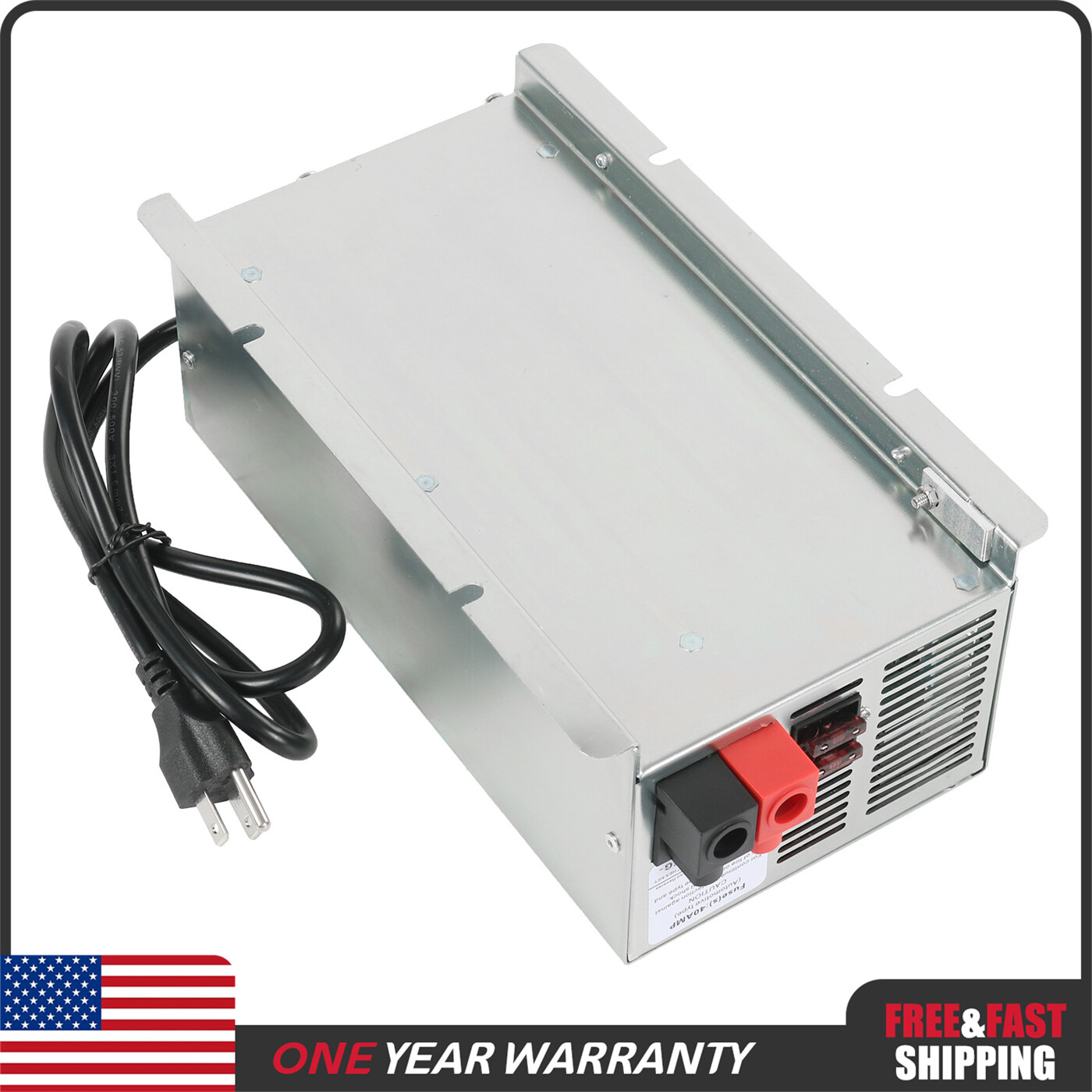 WF-9855 Converter 55 Amp Deck Power Converter 12V For Charger RV Trailer Camper