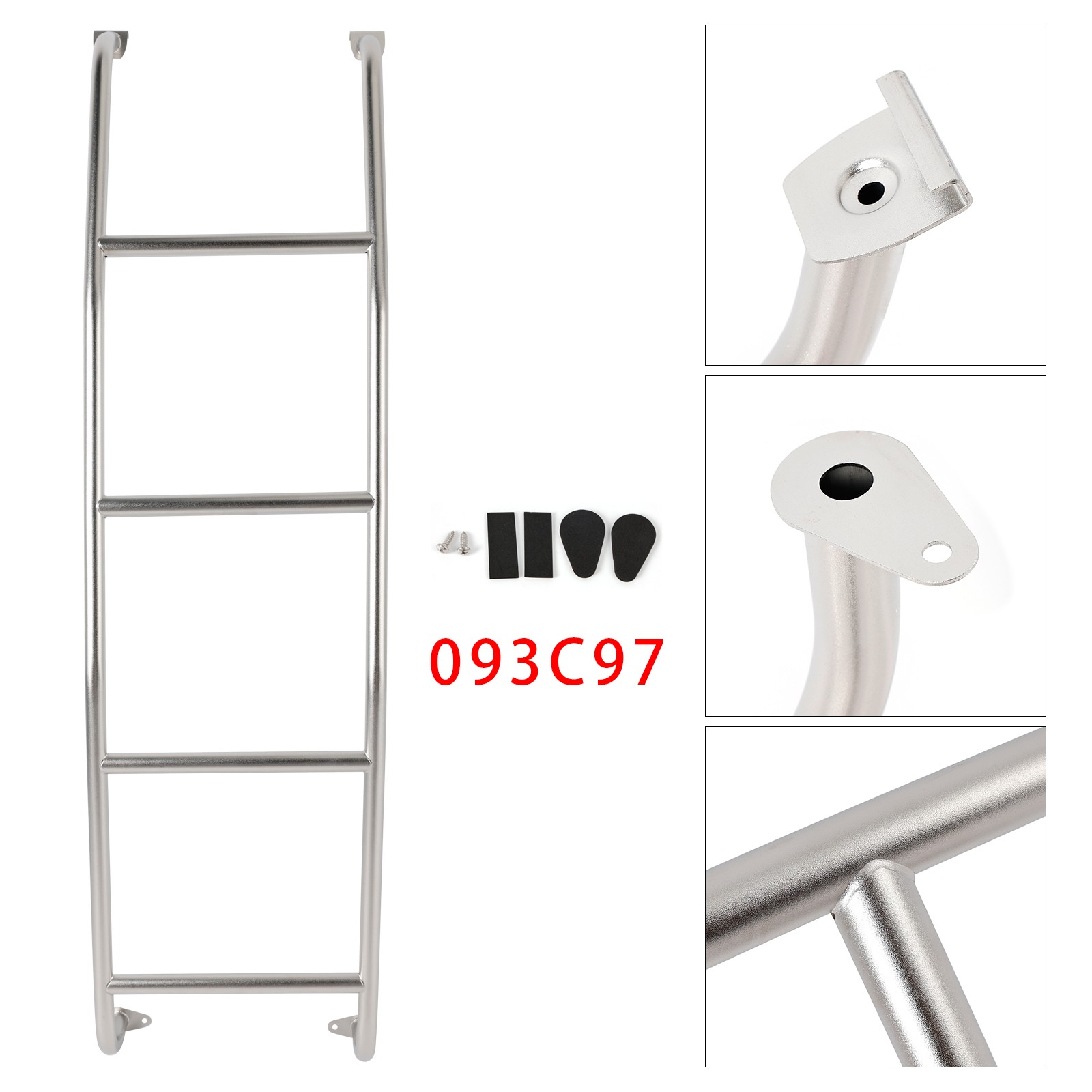 4-Step Van Ladder 093PML For Dodge Ram ProMaster High Roof 2014-2025