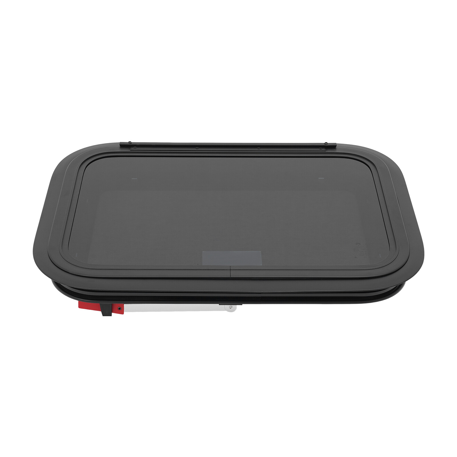 22″ x 15″ RV Exit Window Camper Push Out Emergency Window w/ Trim & Screen Black