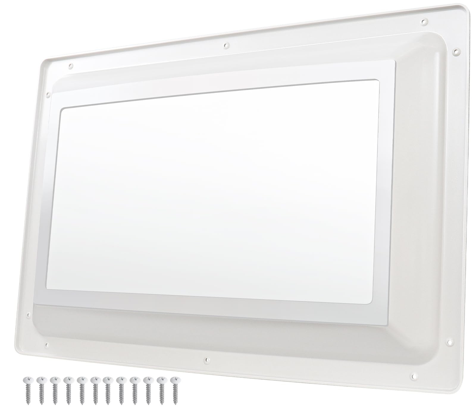 XMK RV Skylight Replacement Inner Dome, 14″x22″x2.9″ 2.9″ Height, White
