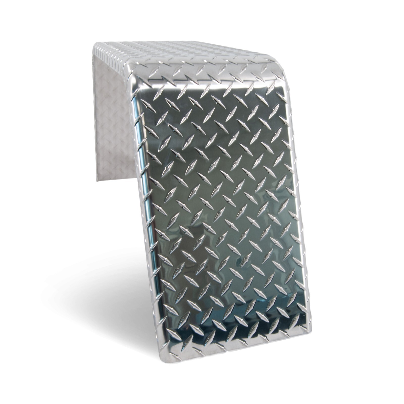 Aluminum Boat Trailer Fender Diamond Tread Plate Square 10″ x 33″ x 16.5″