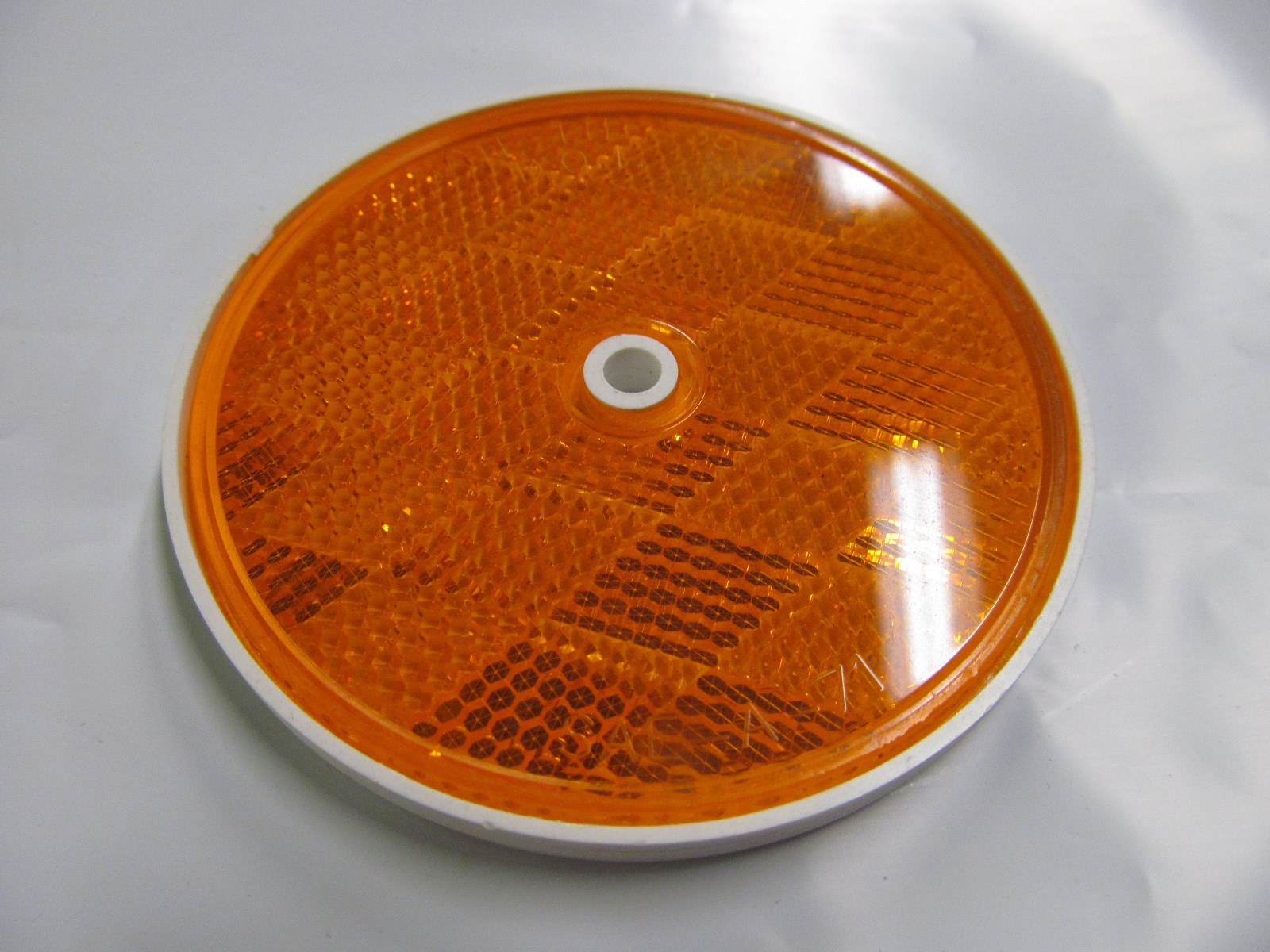 SAE A-71 Reflector Amber Lens 3.25″ Yellow Pack of 10