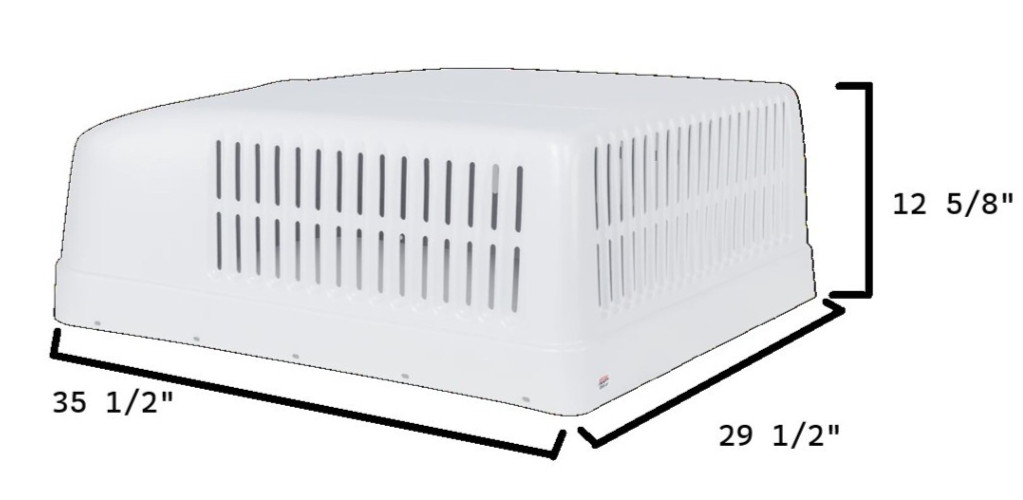 Icon Dometic Brisk Air Duo-Therm RV Air Conditioner Shroud Mfg Prior to 2000