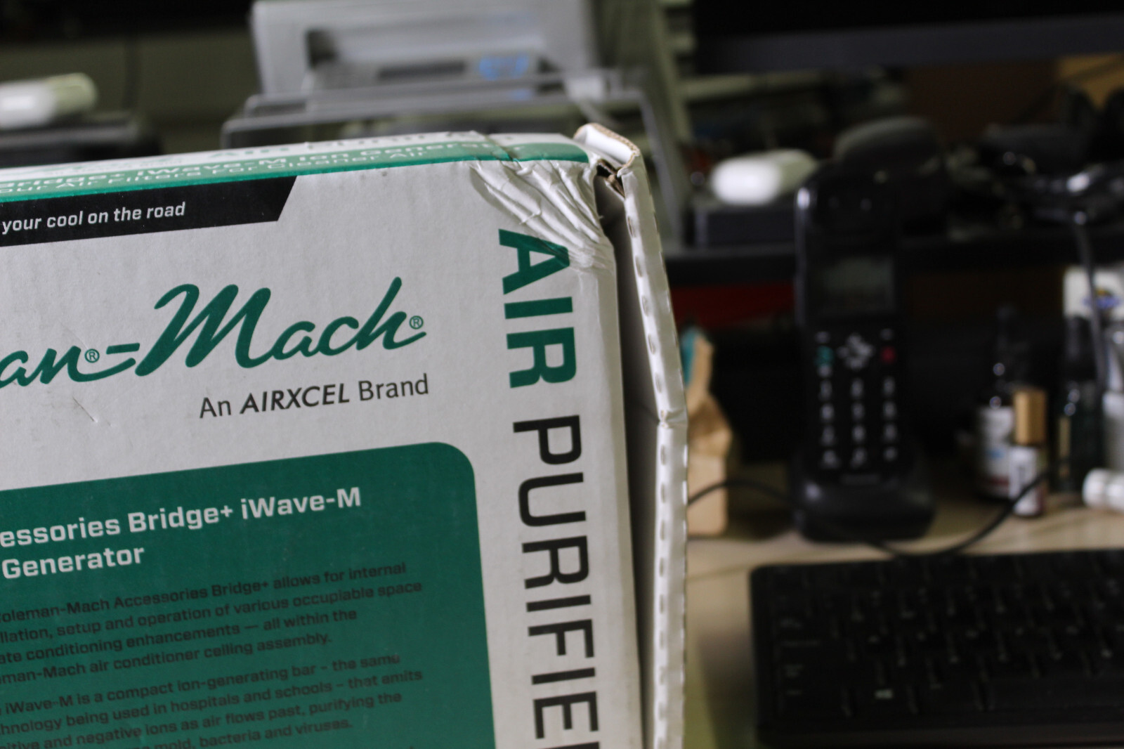 Brand new COLEMAN RVP 47233-4601 Iwave-M Air Purifier MacH 8