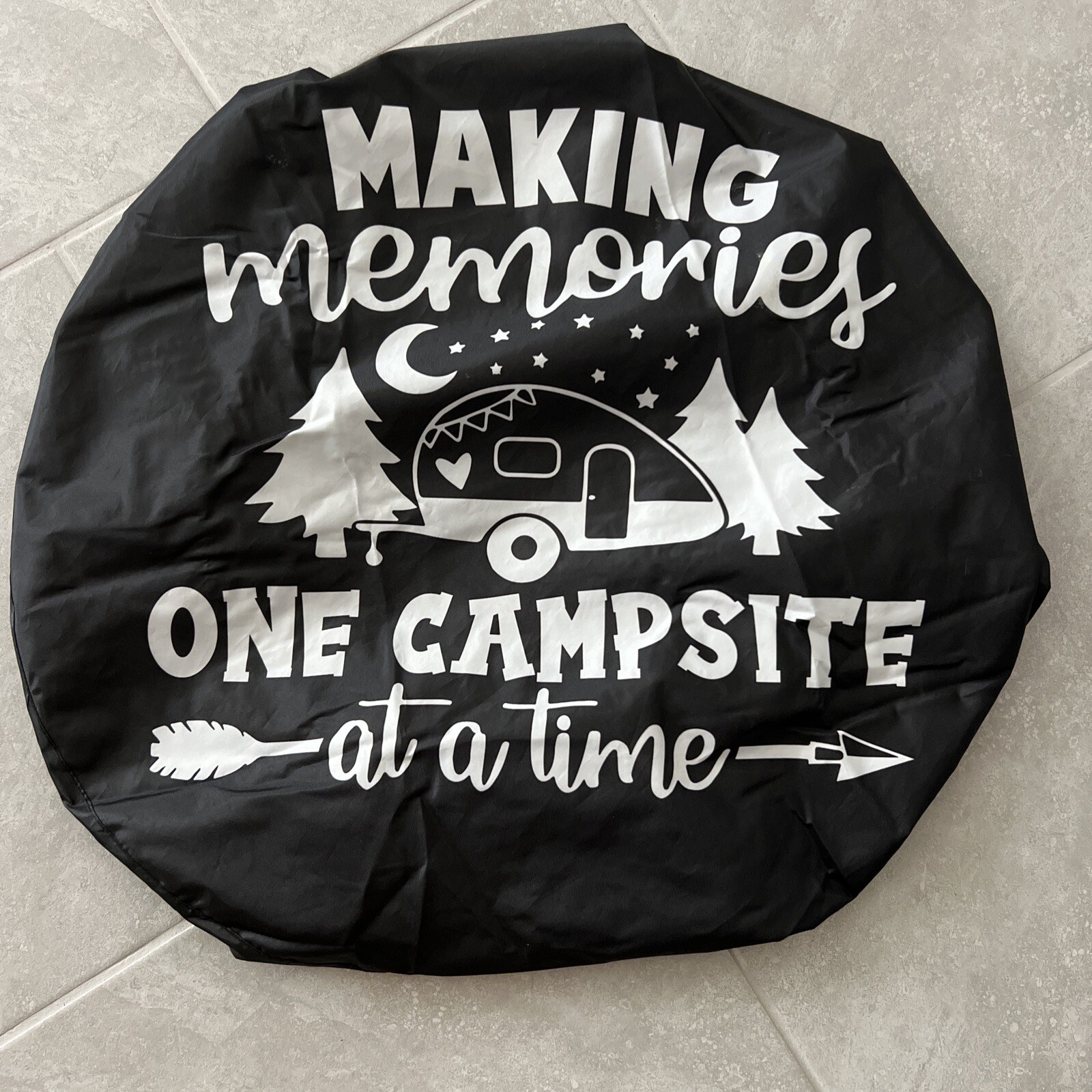 Universal Fit Spare Tire Cover 15″ Making Memories One Campsite at a Time