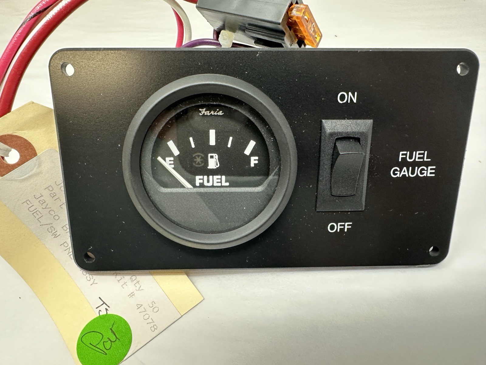 New RV Faria Jayco Gas Gauge and Switch Panel GP9357C FAST FREE SHIPPING!