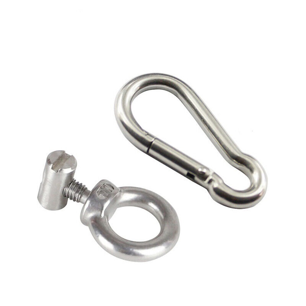 4x AWNING RAIL STOPPERS Caravan Motorhome Campervan STAINLESS STEEL Multipurpose