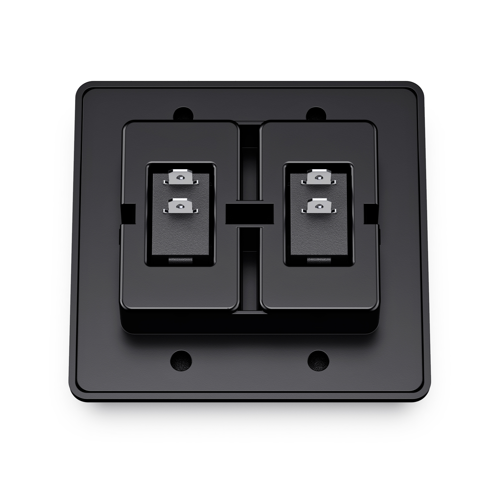 Single 2 Gang On-Off 12 volt Black Light Switch – RV Camper Trailer Marine Boat