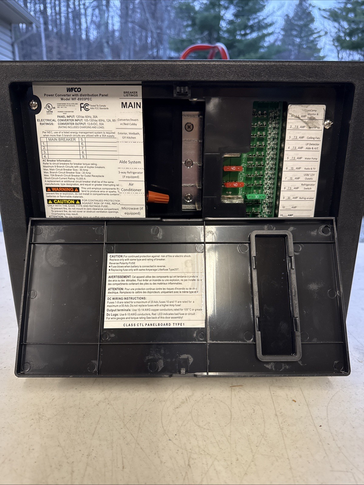 WFCO Technologies WF-8955PEC CONVERTERS