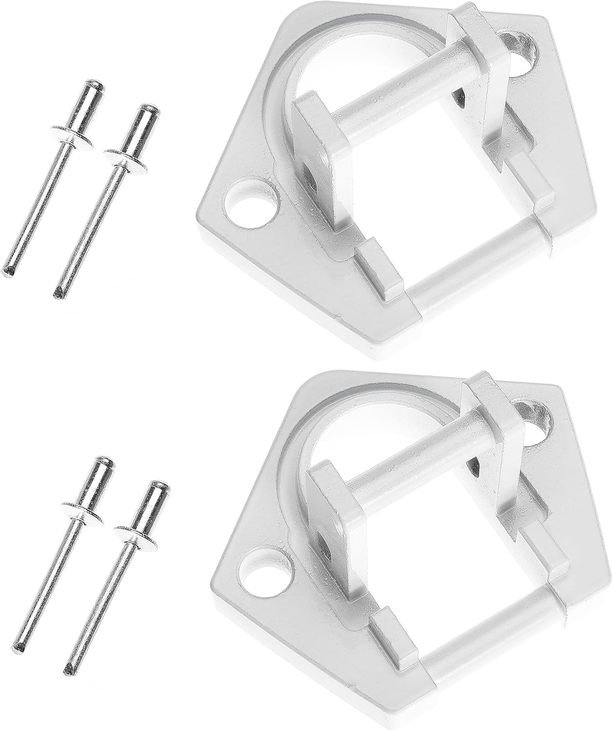 RV Awning Bottom Bracket Foot for Dometic Rounded Hardware Bracket-U2