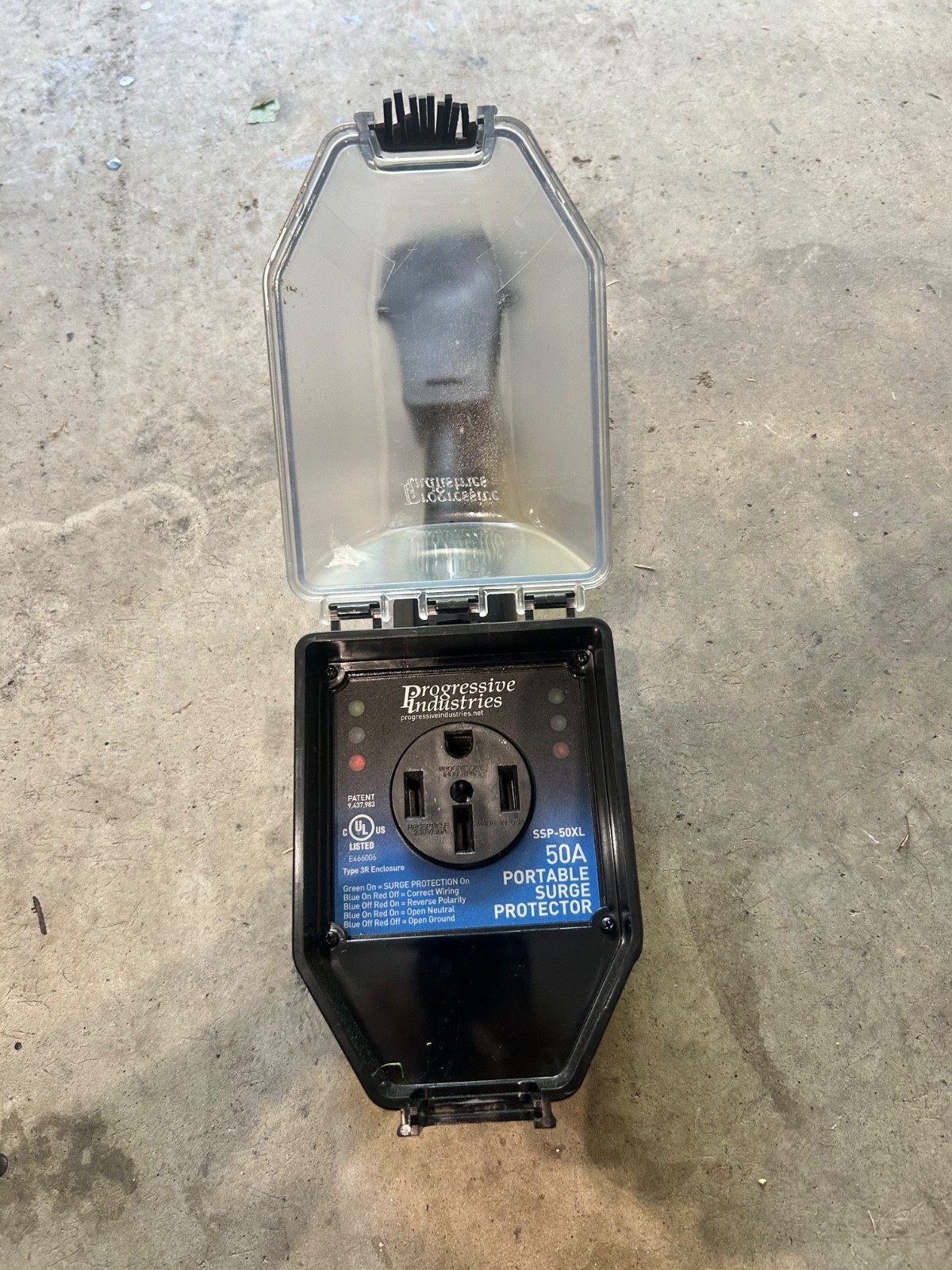 Progressive Industries SSP-50XL 50 Amp Portable RV Surge Protector…