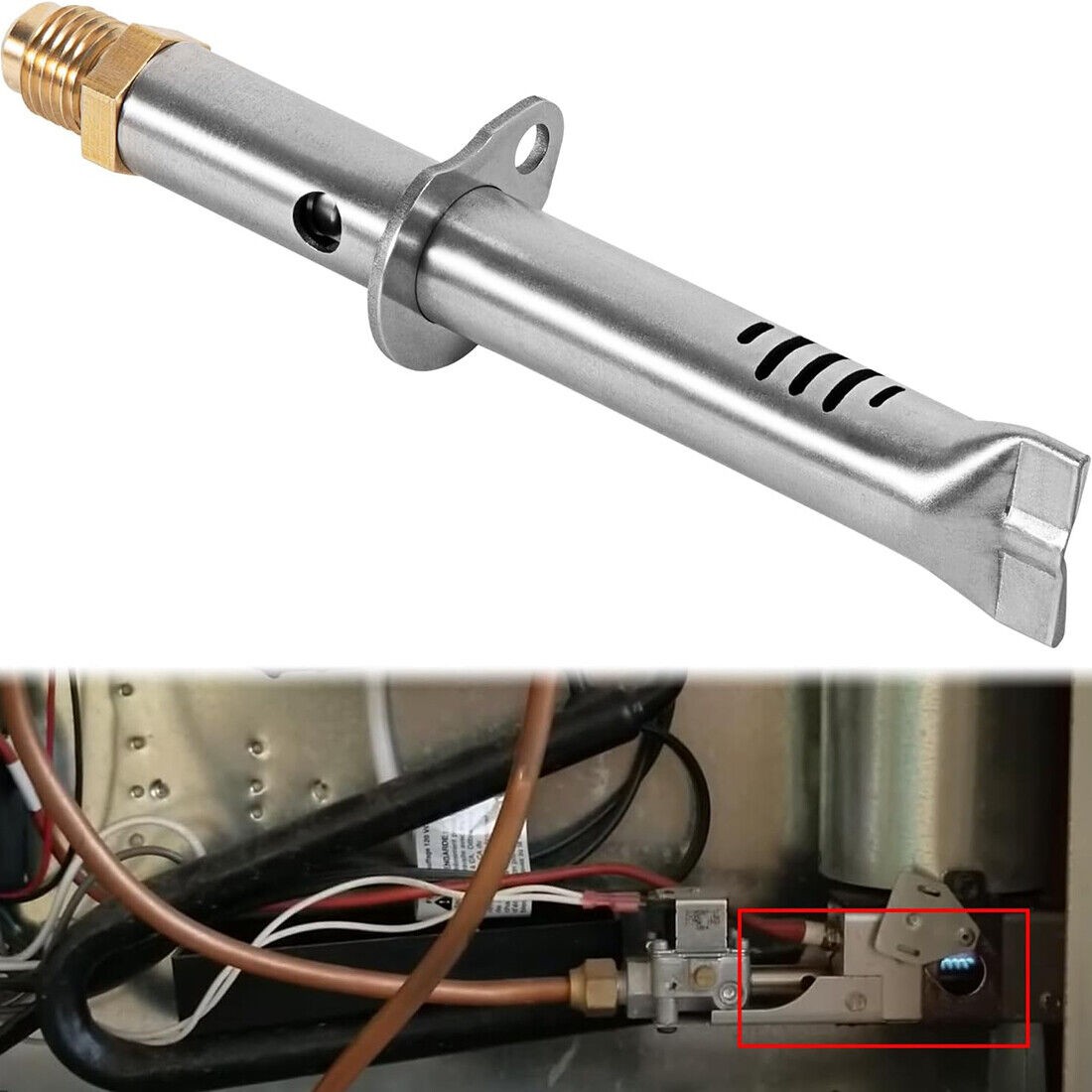 621957 Burner Orifice Assembly Parts For Norcold N6 N8 Series RV Refrigerators