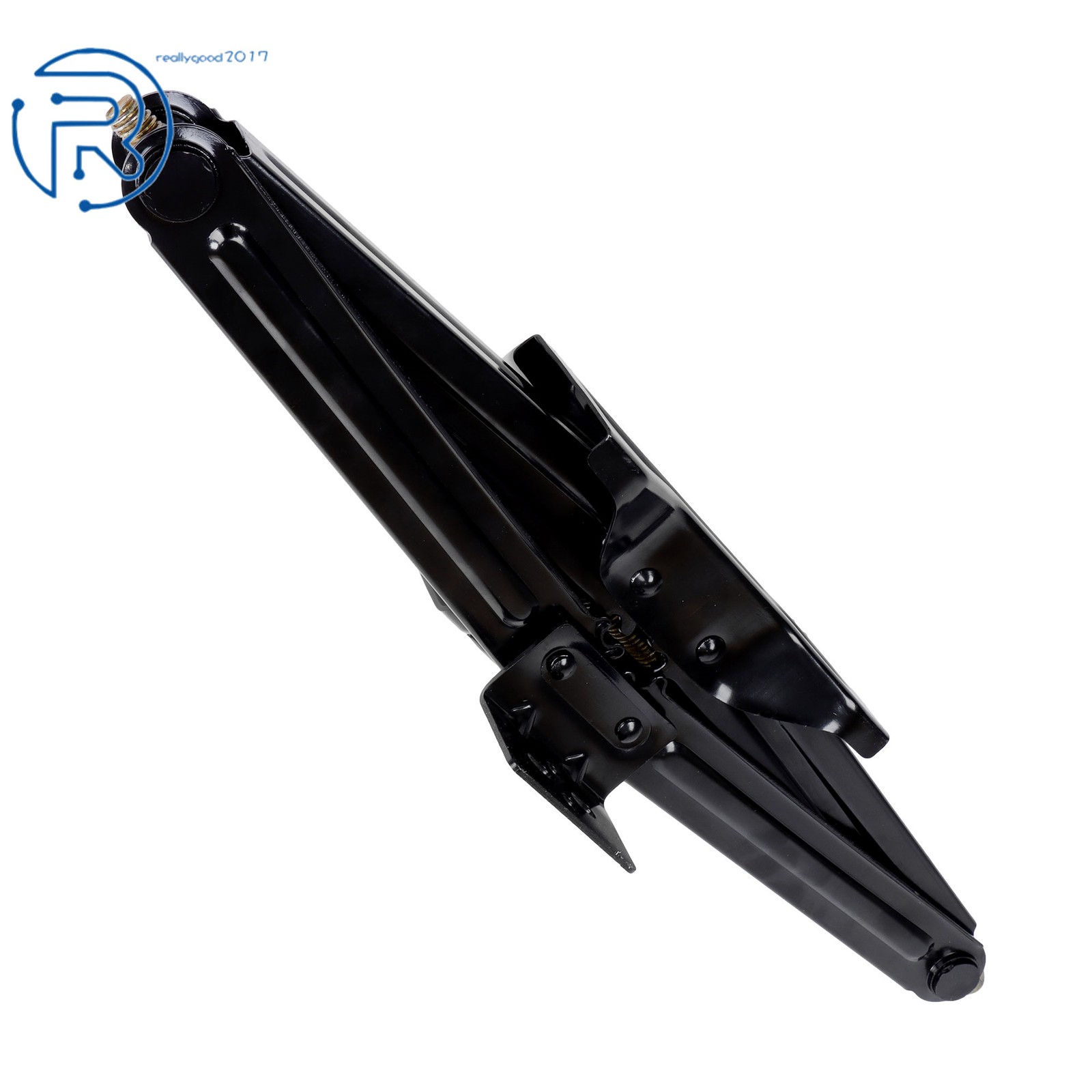 2PCS RV Trailer Camper Stabilizer Leveling Scissor Jacks with Handle 24″ 5000lbs