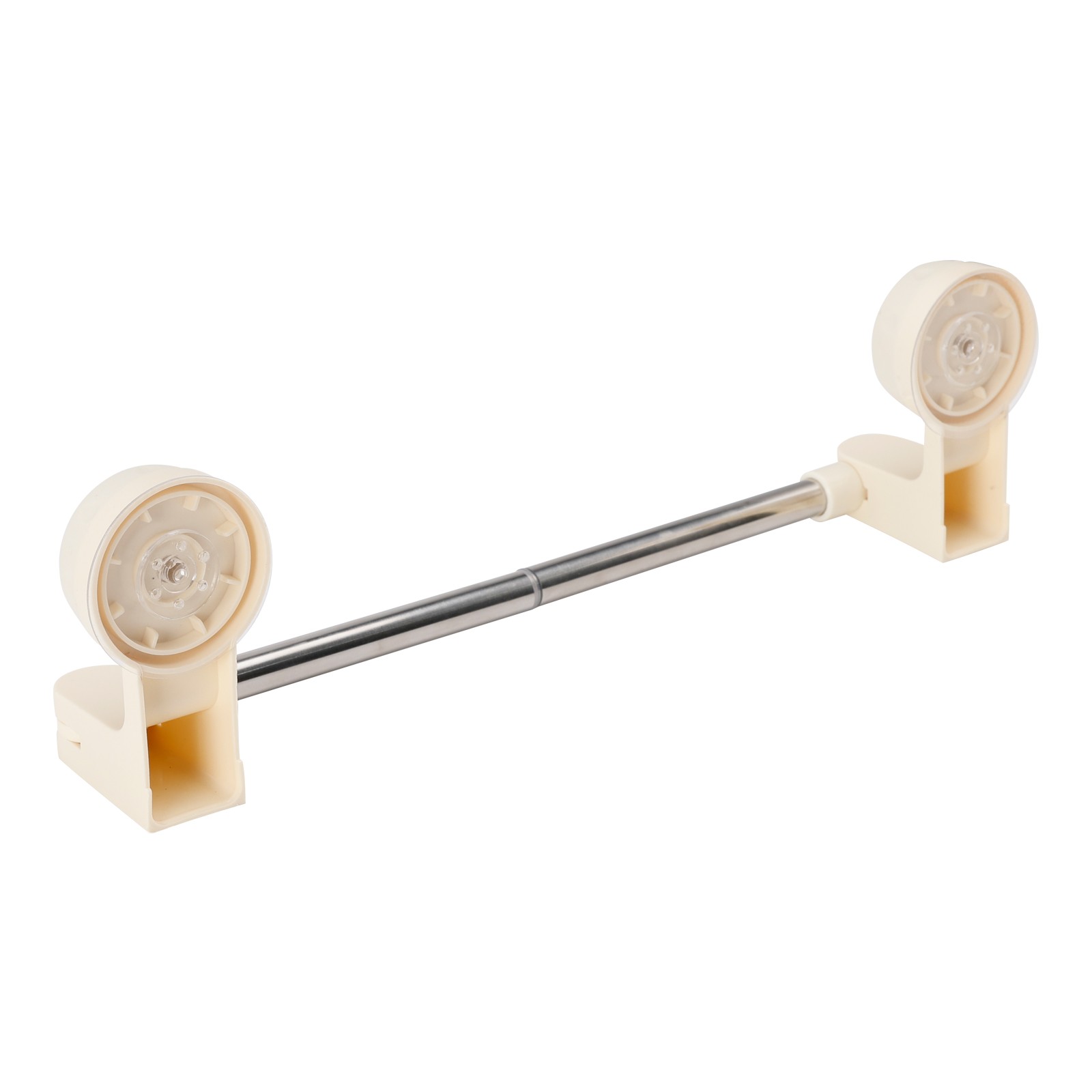 2* RV Shower Corner Storage Bar Adjustable Stainless Steel Rod 11.8-23.6 inches