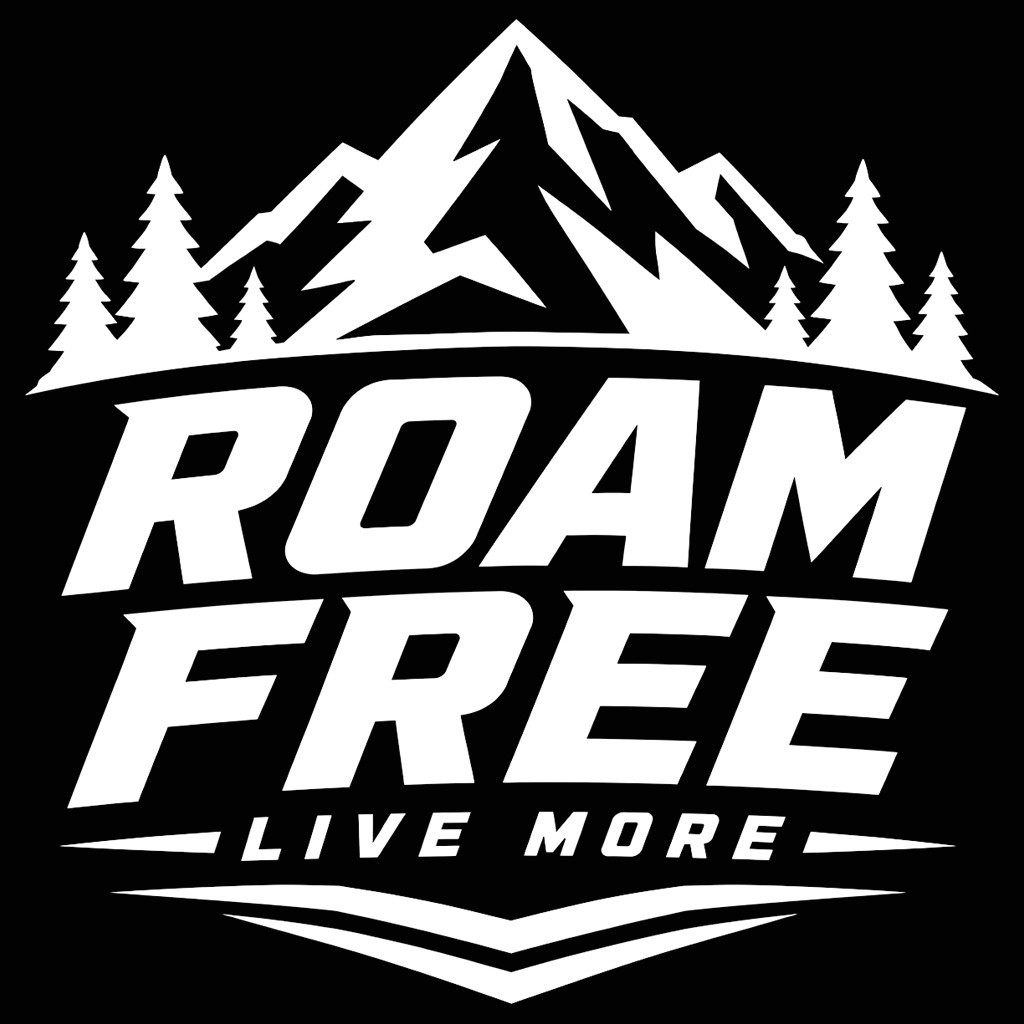 Roam Free Live More Campervan Sticker Motorhome Caravan Vinyl Decal 24 Colours