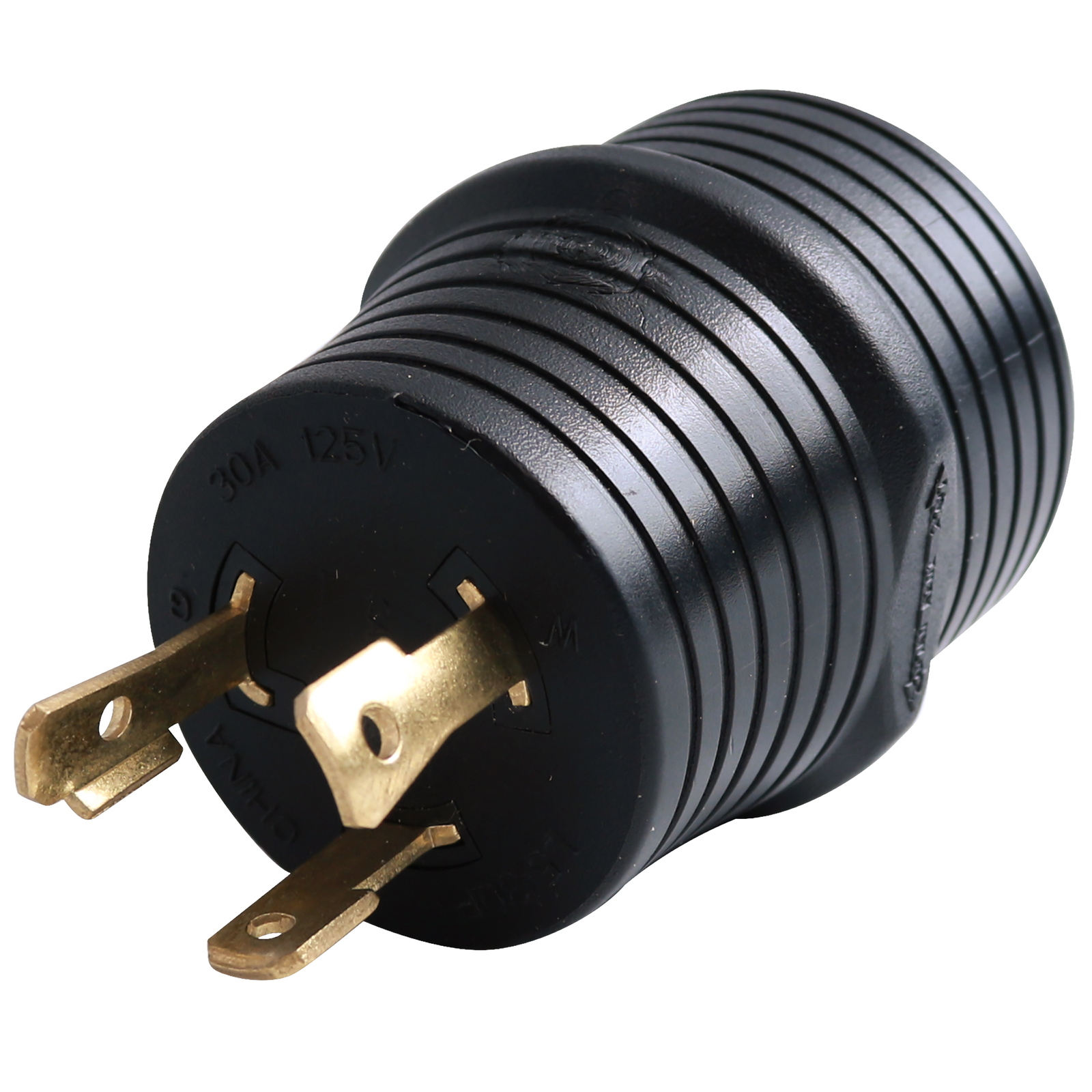Generator Plug Adapter 30Amp 3-Prong Adapter L5-30P Male To TT-30R Female