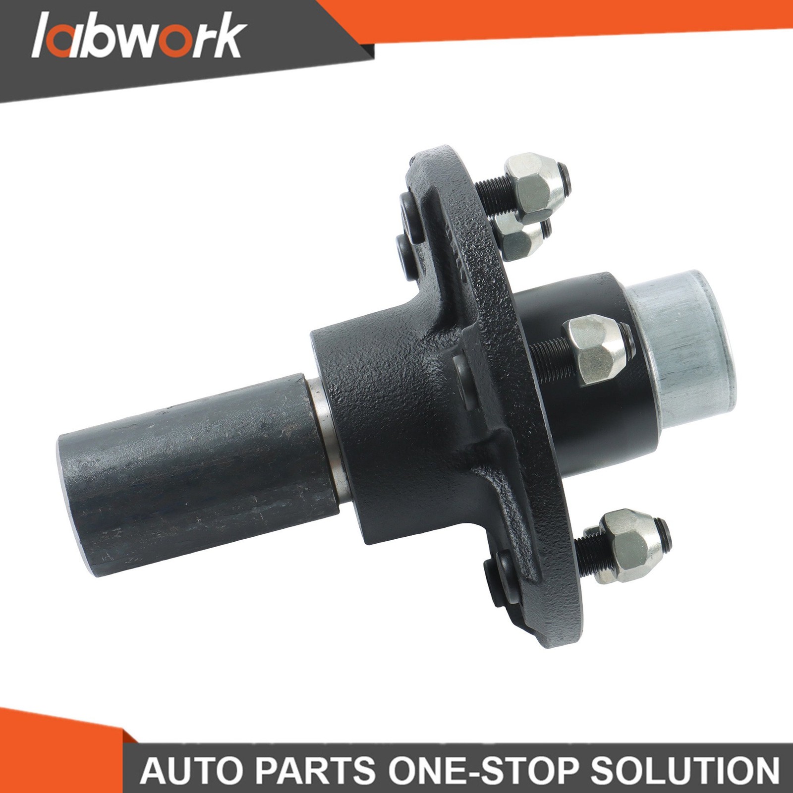 labwork Pre-Assembled 6 on 5.5′ Trailer Hub Kit & Circular #84 Spindle
