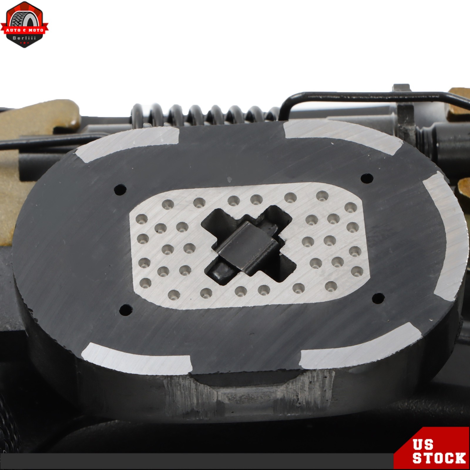 Electric Trailer Brake Assembly For 7000 lbs Axle 12″ x 2″ Self-Adjusting 1 Pair