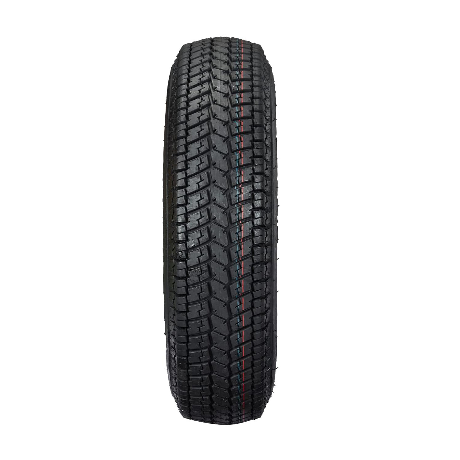 2-Pack Trailer Tire On Rim ST175/80D13 175/80 D 13 LRC 5 Lug White Spoke Wheel
