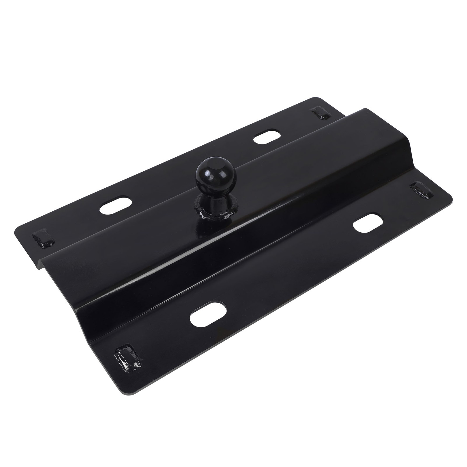For 30,000lb Gooseneck Ball Plate All Standard 5th Wheel Rails Adapter Hitch New