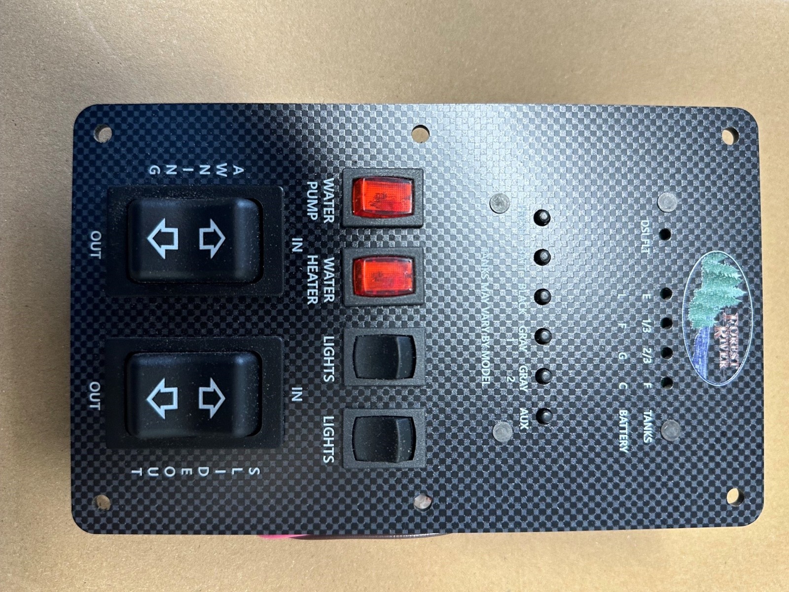 Forest River RV Switch Panel – Multi Use