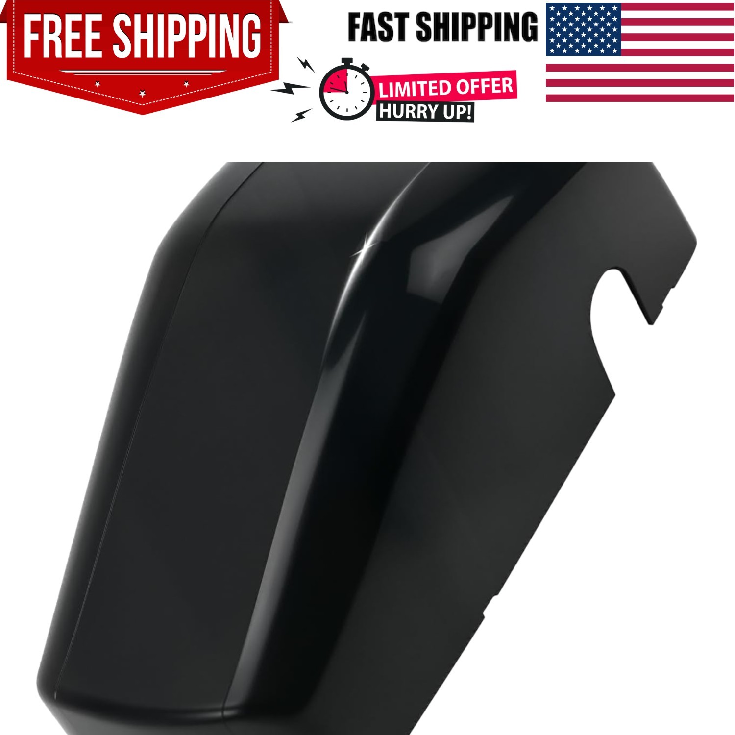 High-Strength Black Regal Head Motor Cover 643923 for Lippert RV Awning Systems
