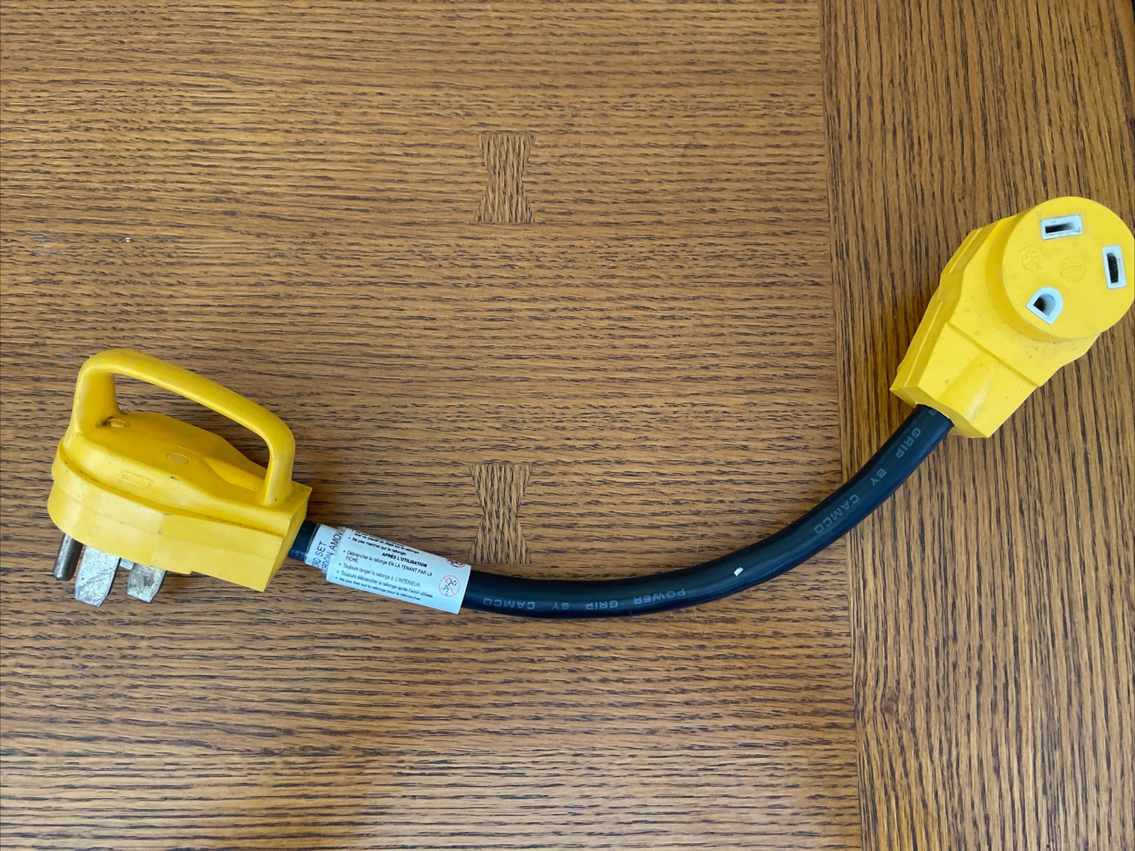 CAMCO Dog Bone CORD SET CORDON AMOVIBLE 30Amp 125V 3750W 230160 50-30-RV