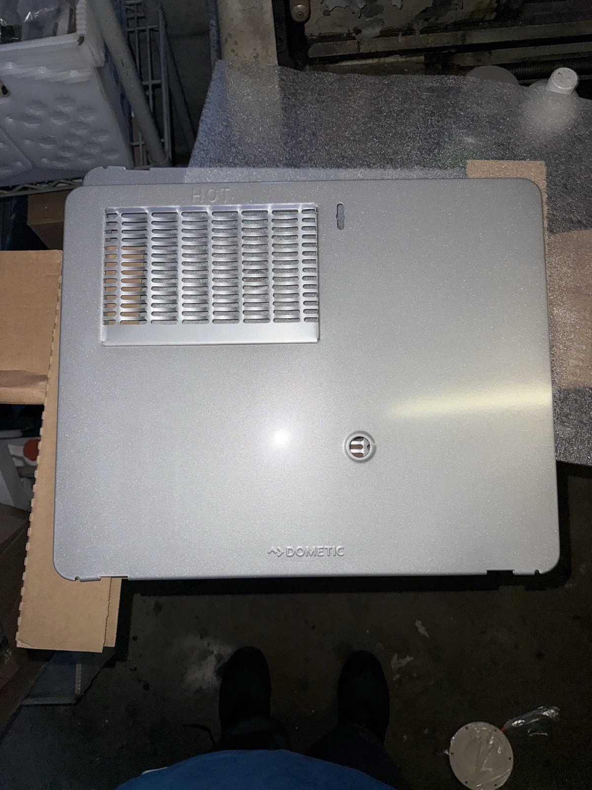Dometic 91386 Access Door For 6-gallon Atwood Water Heater / Gray