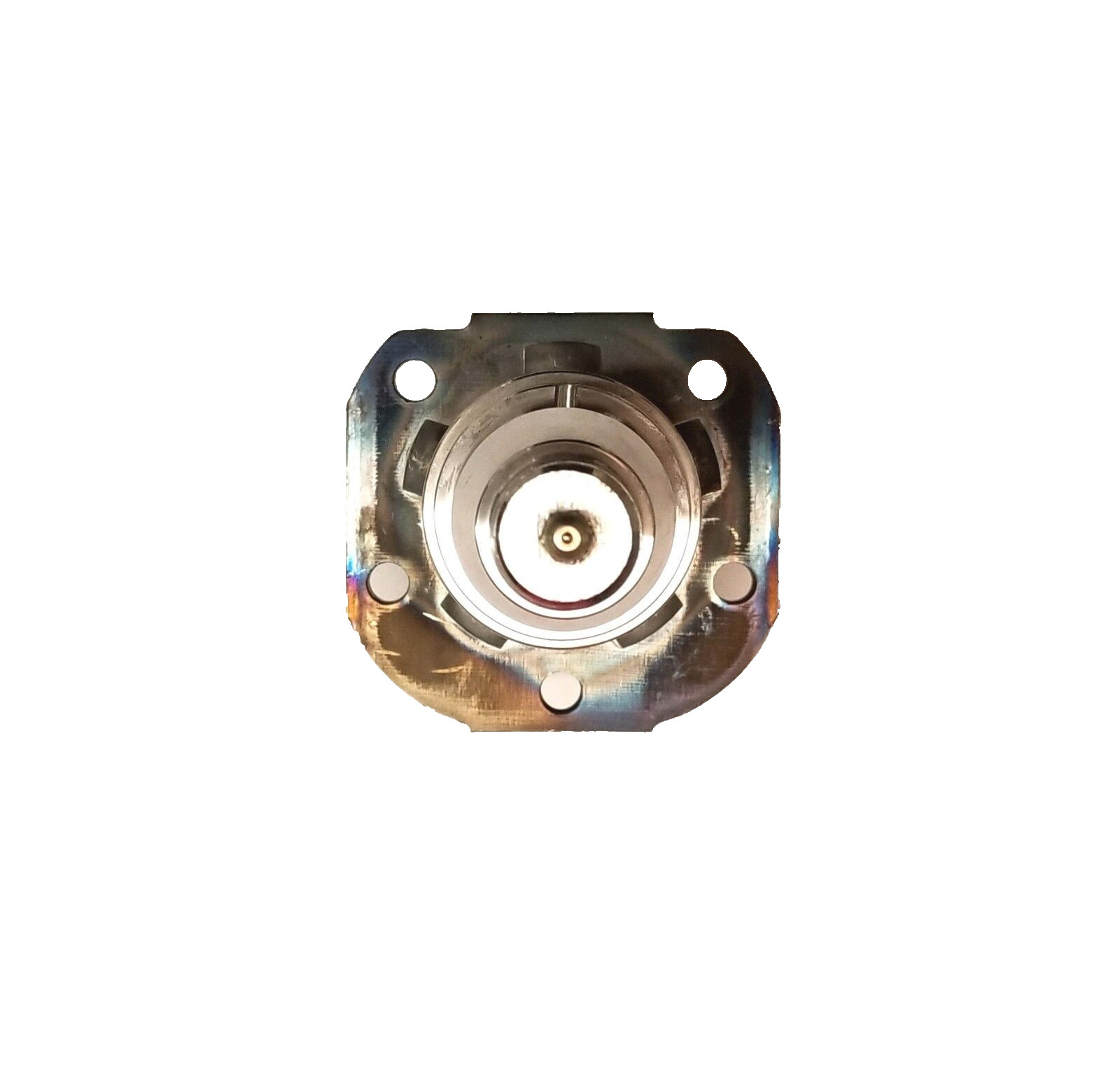 TWO Trailer Axle Spindle #42 6000# 7000# W/ Brake flange EZ Lube Hub Stub shaft