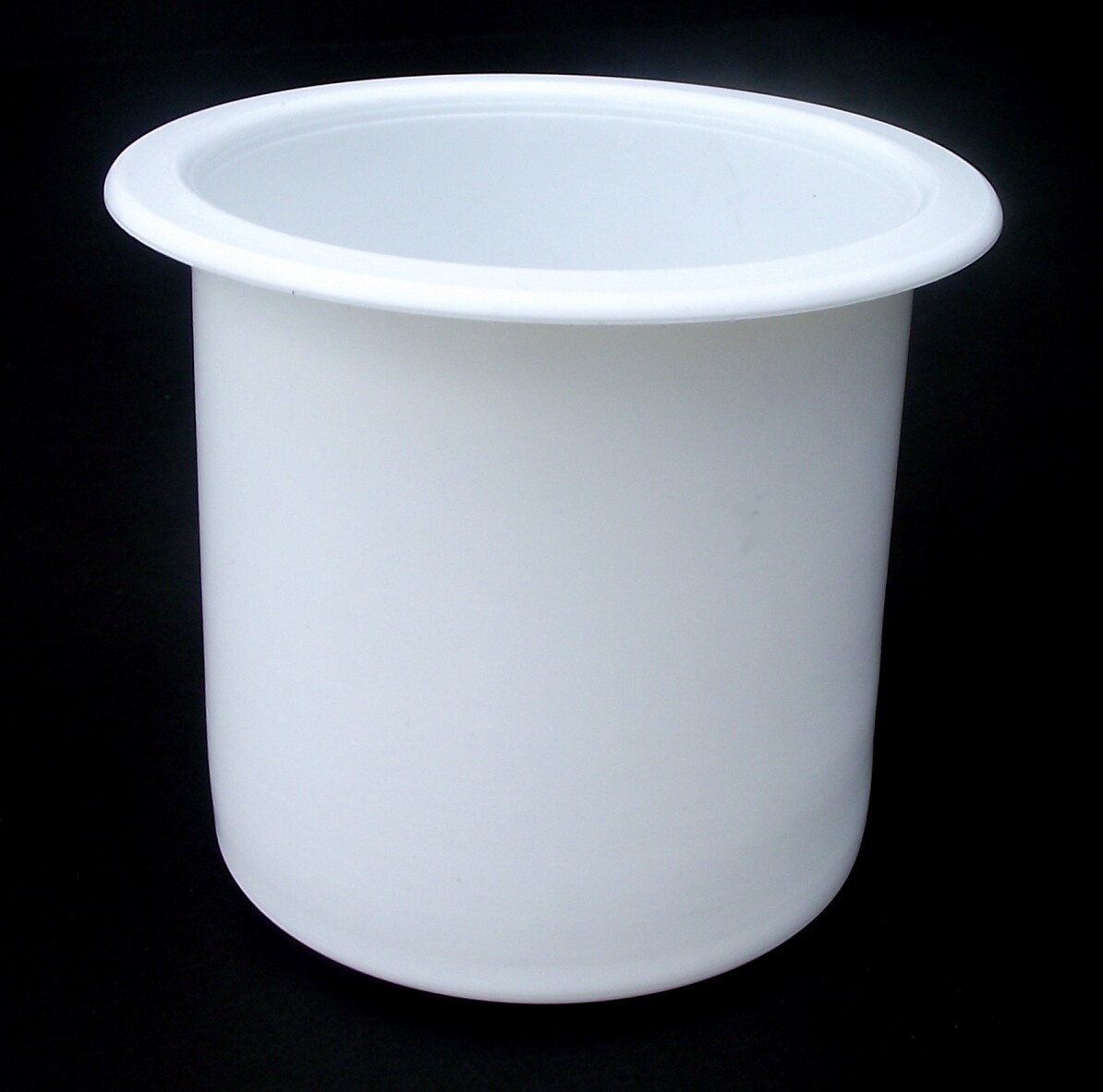 White Plastic Cup Holder Boat RV Car Truck Insert Regular Truck 2 7/8 Cupholder