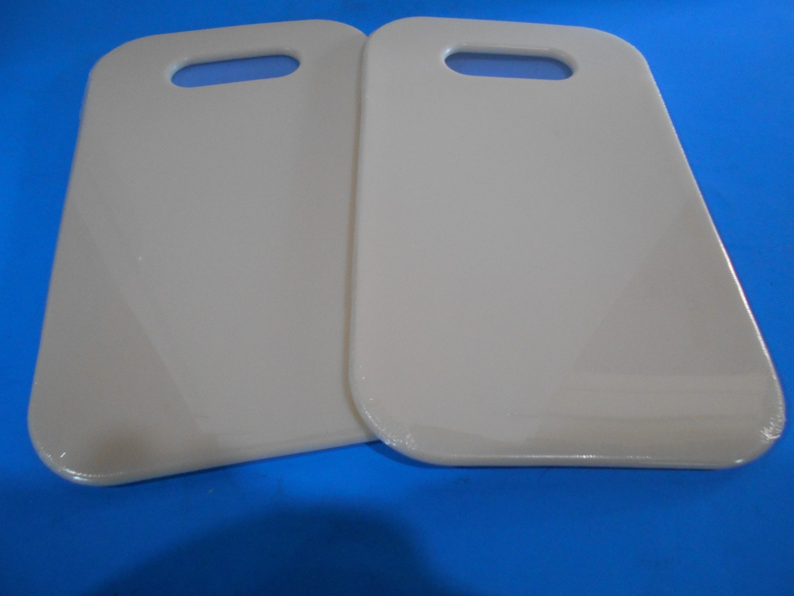 *SET OF 2 RV OFF WHITE POLYETHELYNE SINK COVER CHOPPING BOARDS 14 7/8″ X 8 7/8″