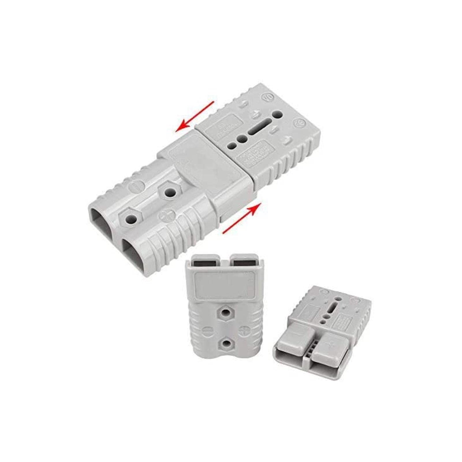 Battery Quick Connect Disconnect Electrical Plug 175A 1/0AWG for Recovery Winch