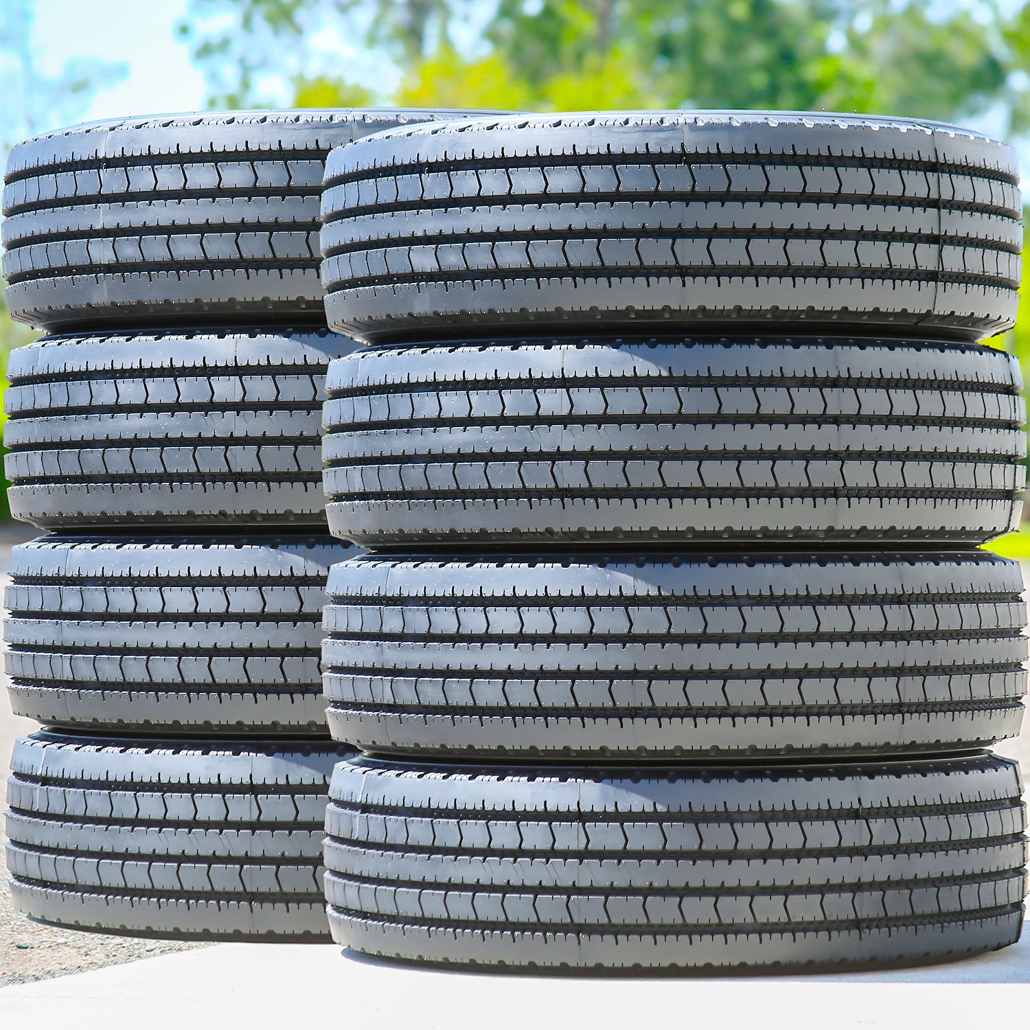 5 Tires Cargo Max RT809 All Steel ST 235/80R16 H 16 Ply (DT) Trailer