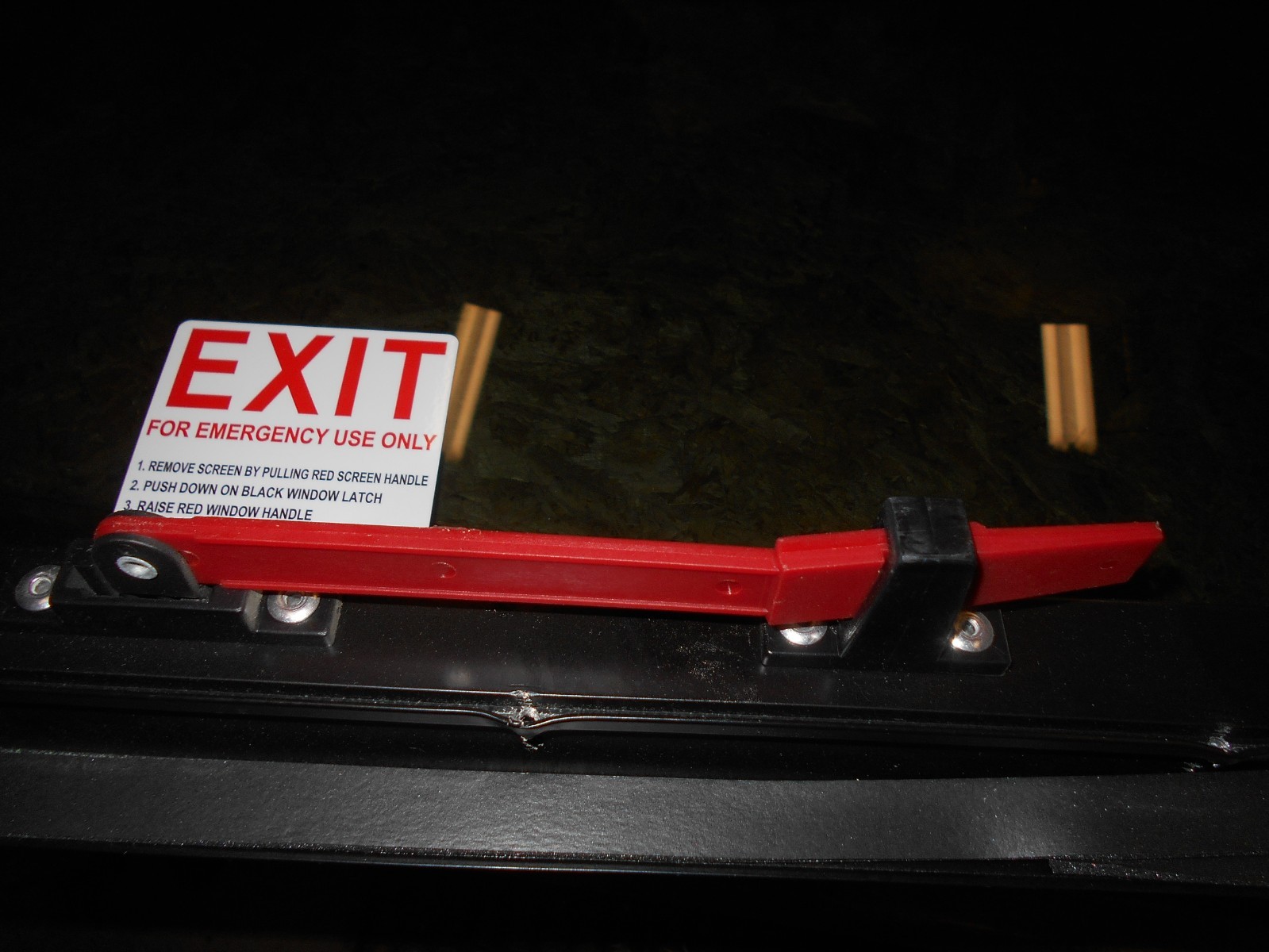 *36″ X 20″ RV CLEER VISION EMERGENCY EXIT WINDOW RV NO TRIM RING FREE SHIP *2018